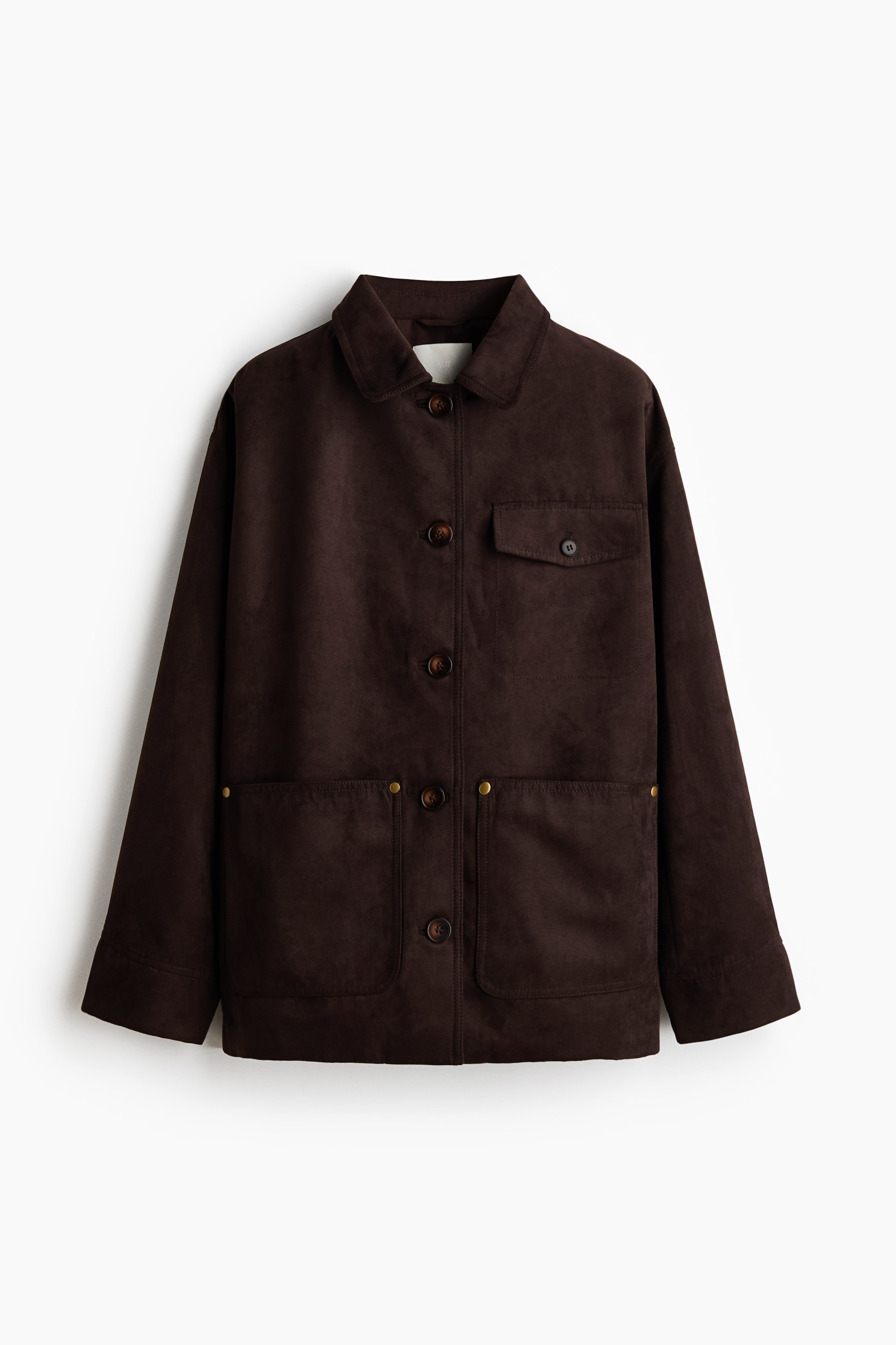 拡大画像を表示: Jacket - Dark brown - レディース | H&M JP 5