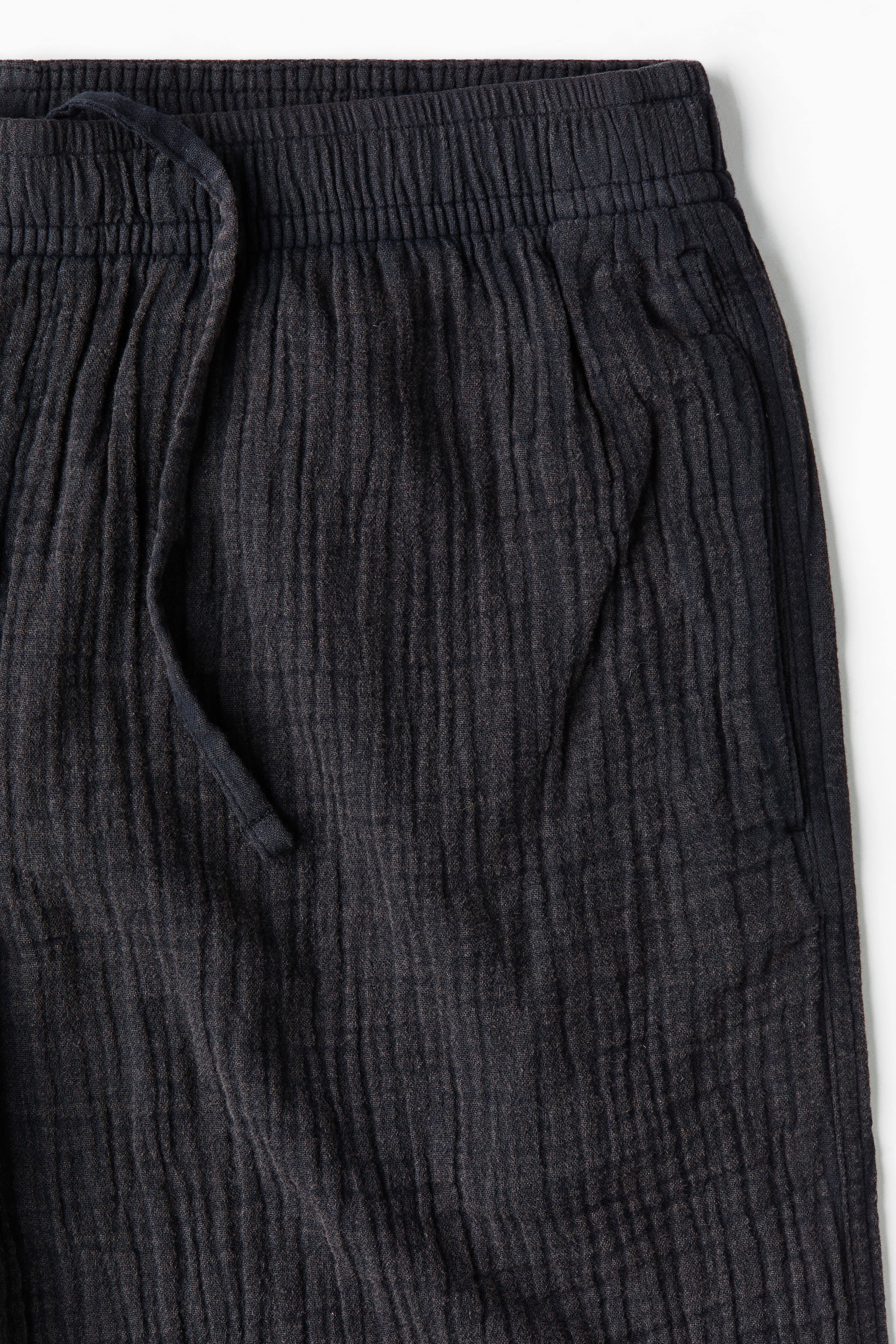 Pantalon ample en mousseline de coton