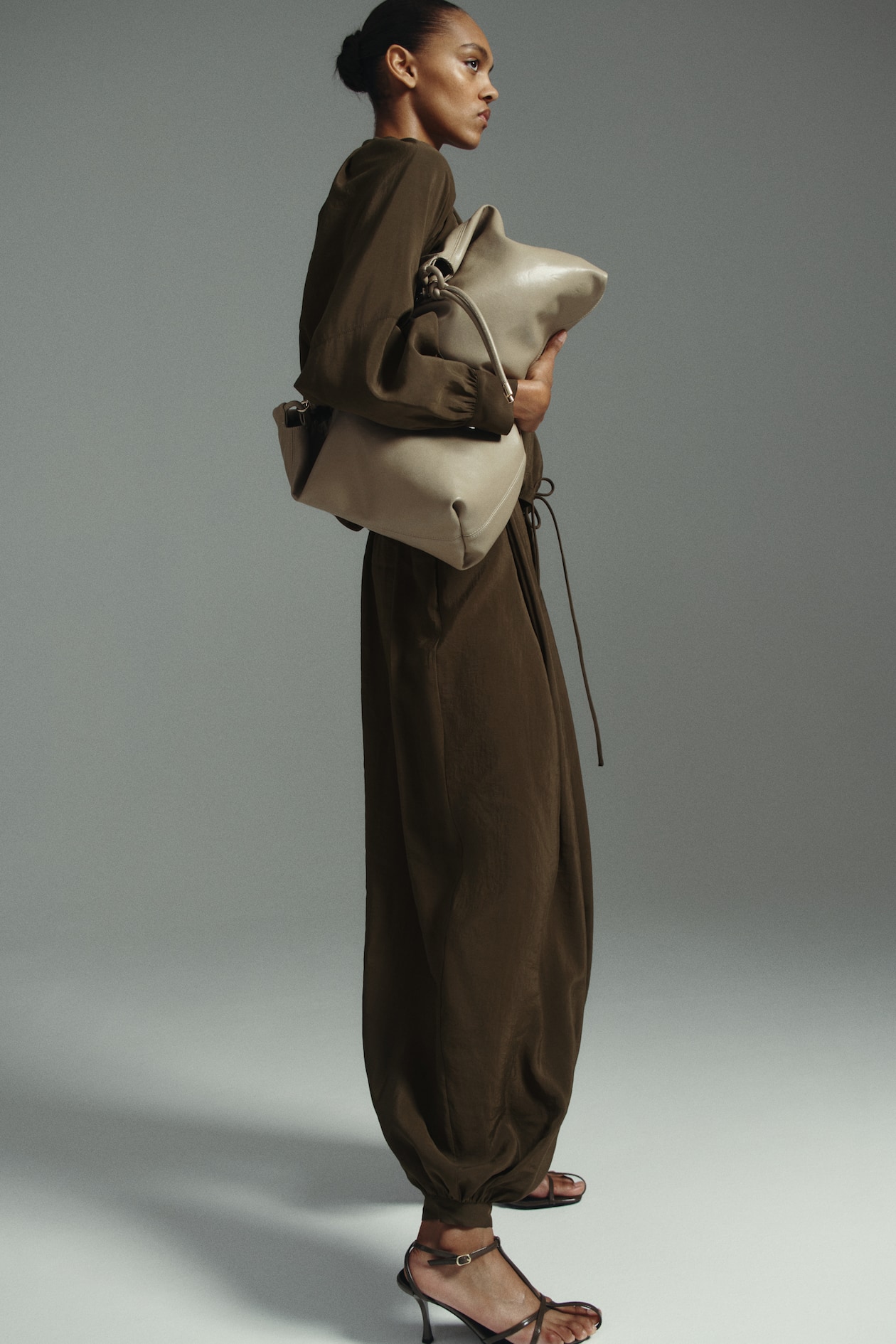 Balloon-Leg Modal Pants - image 4