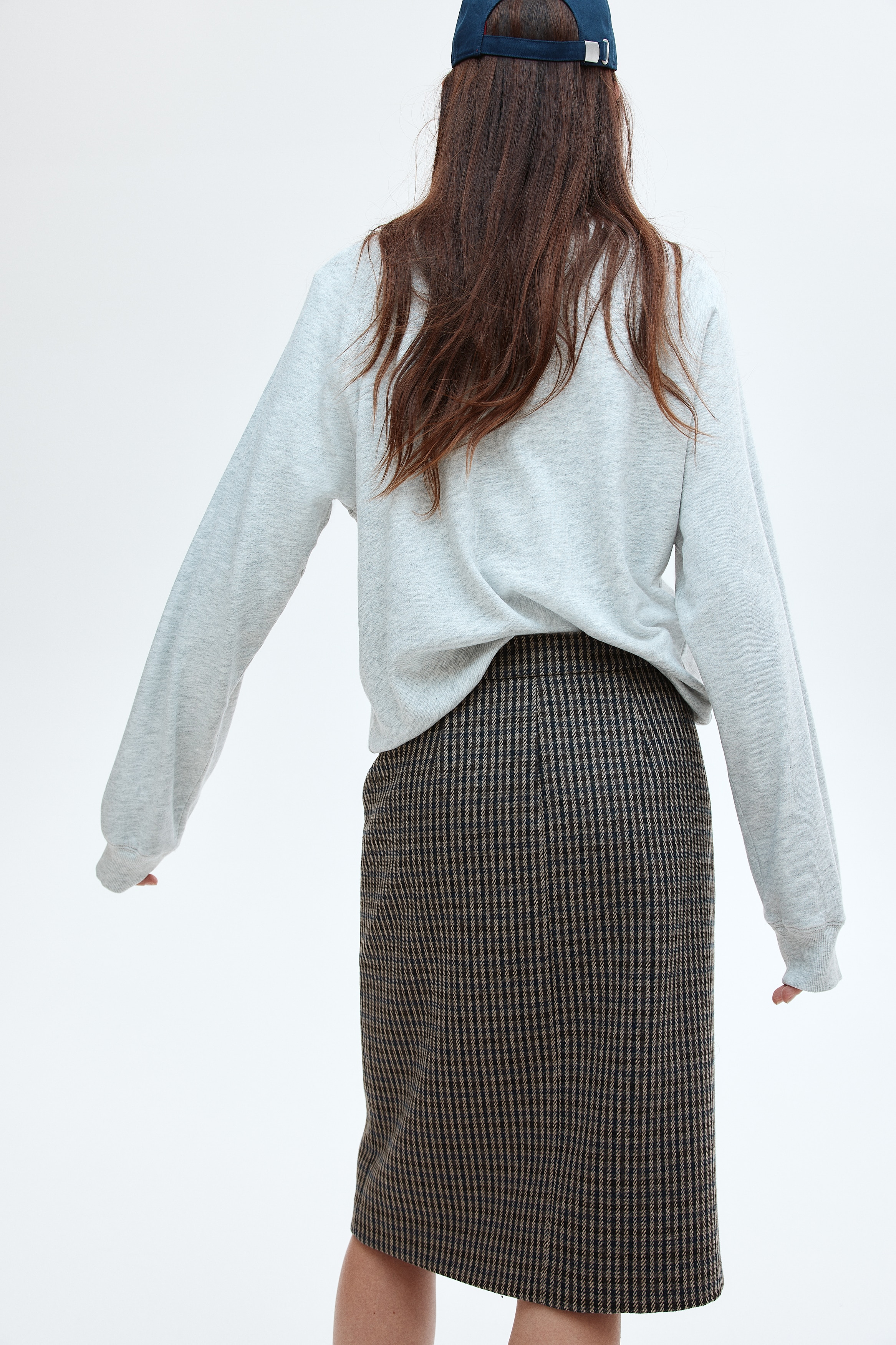 Twill skirt