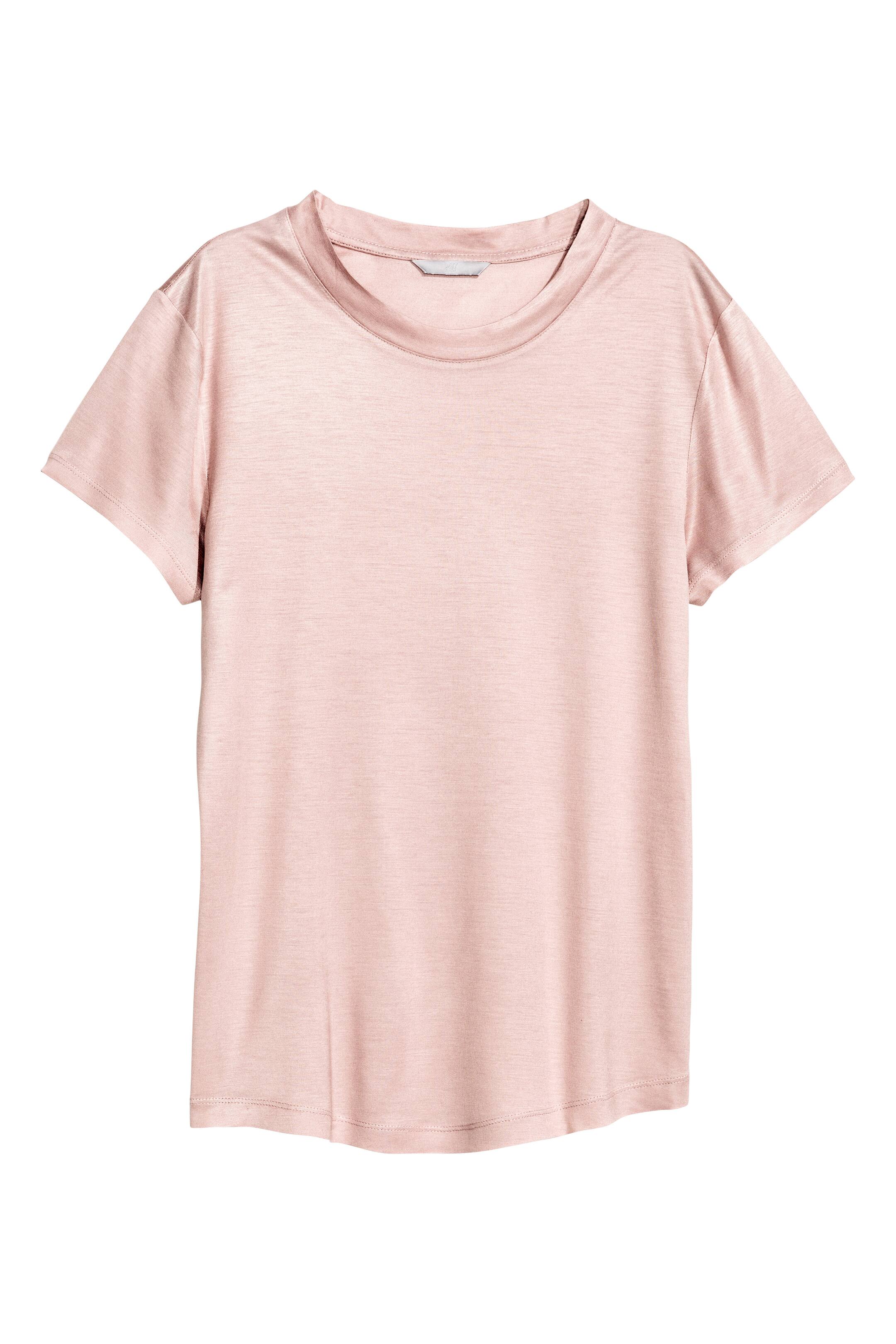 Nagyobb kép megtekintése: Dzsörzéfelső - Púderrózsaszín - NŐI | H&M HU 1