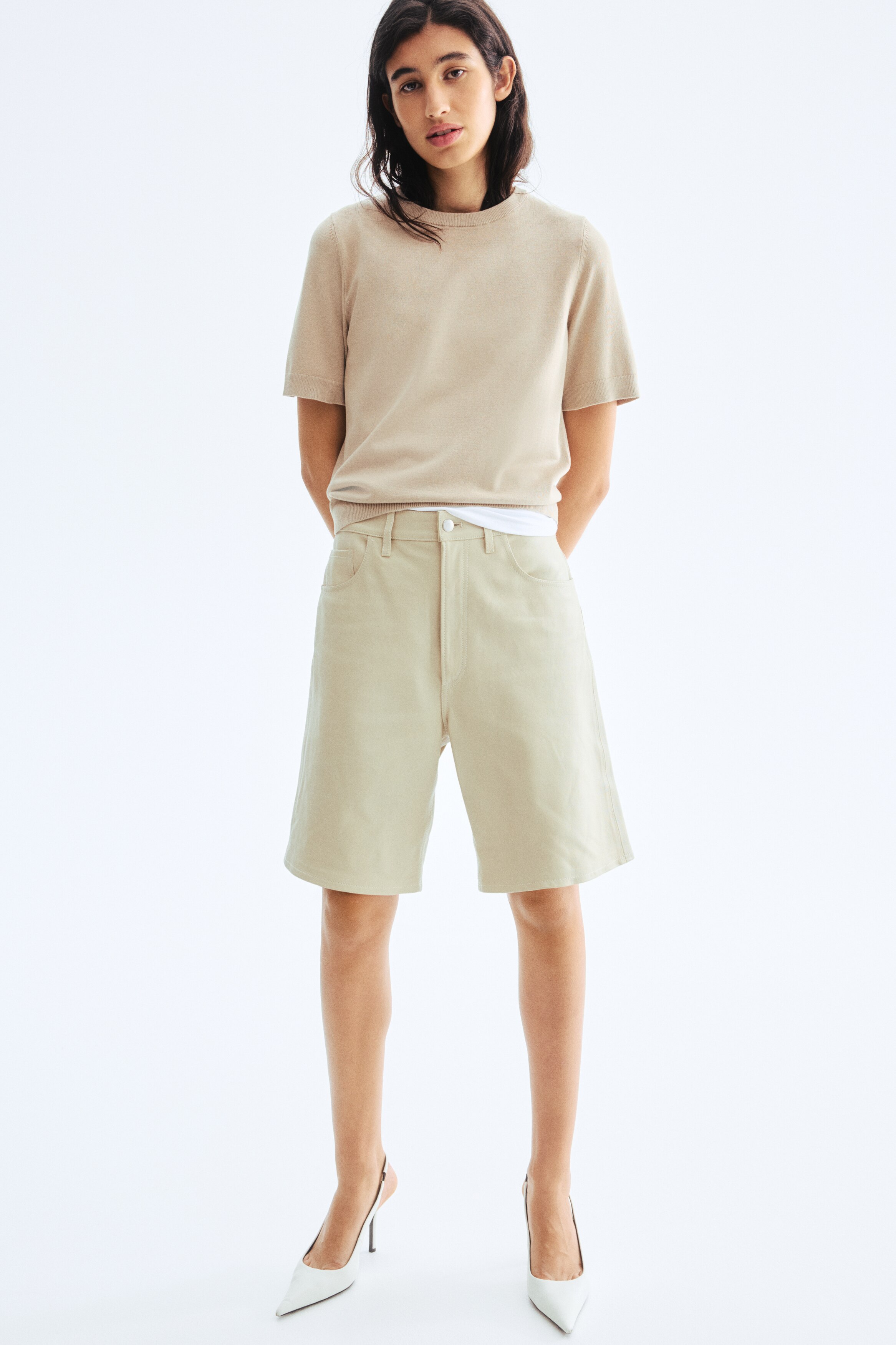 Fine-knit top