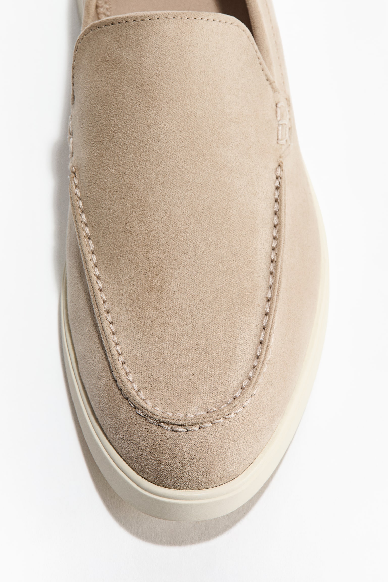 Loafers - Light beige/Navy blue/Light brown - 3