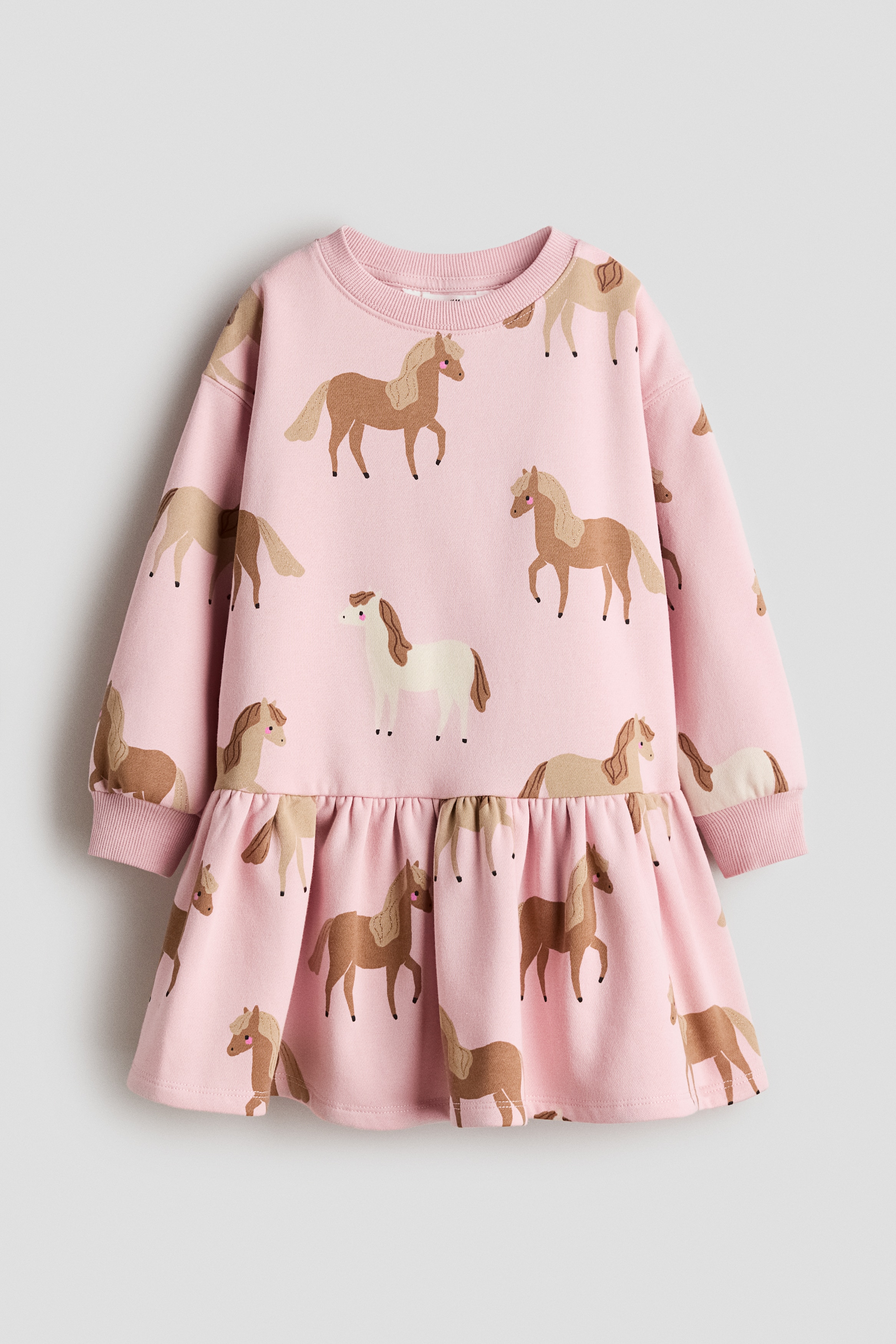 H & M - Sweatshirt dress - ピンク
