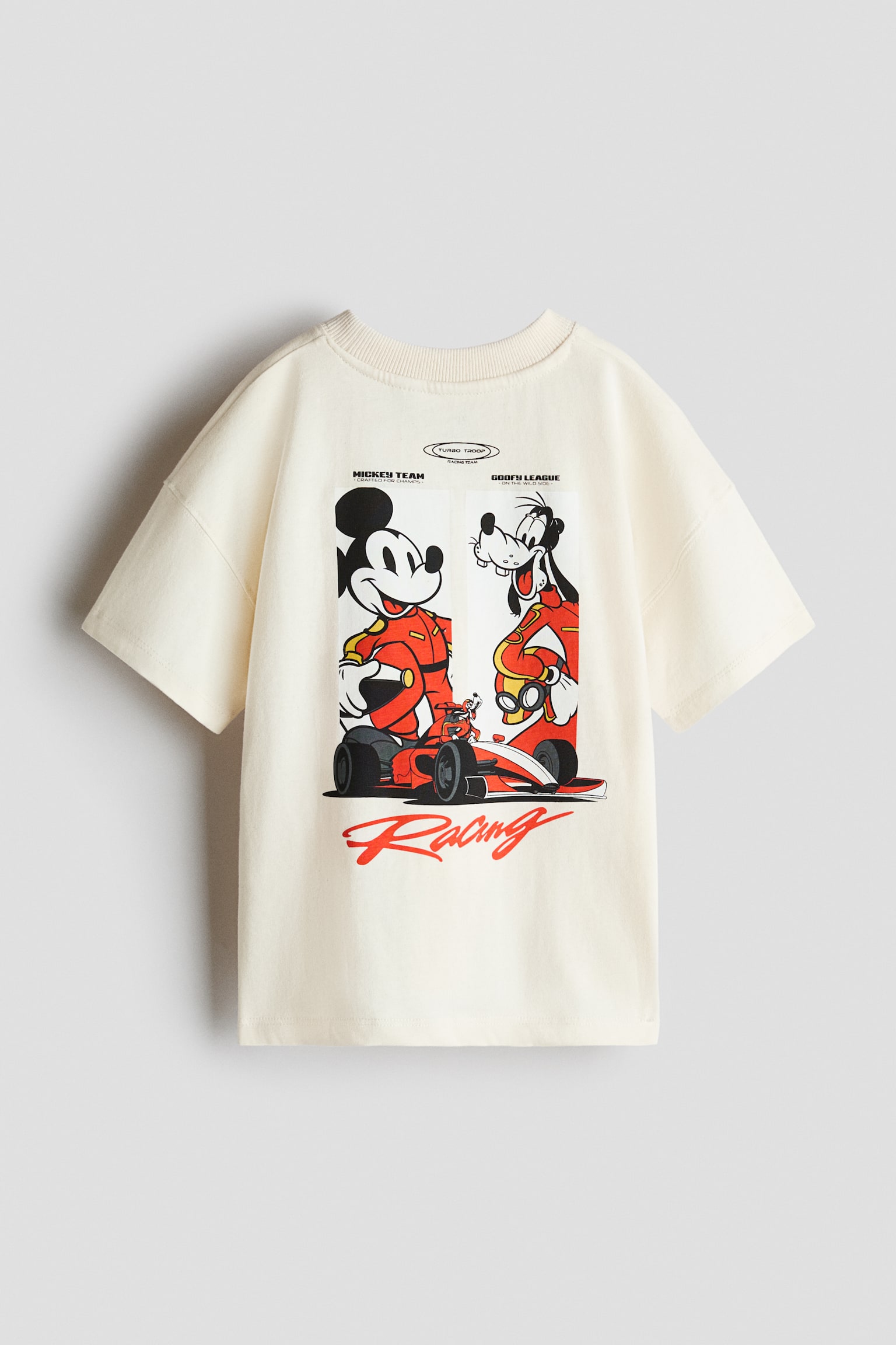 2-piece printed set - Light beige/Mickey Mouse - 2