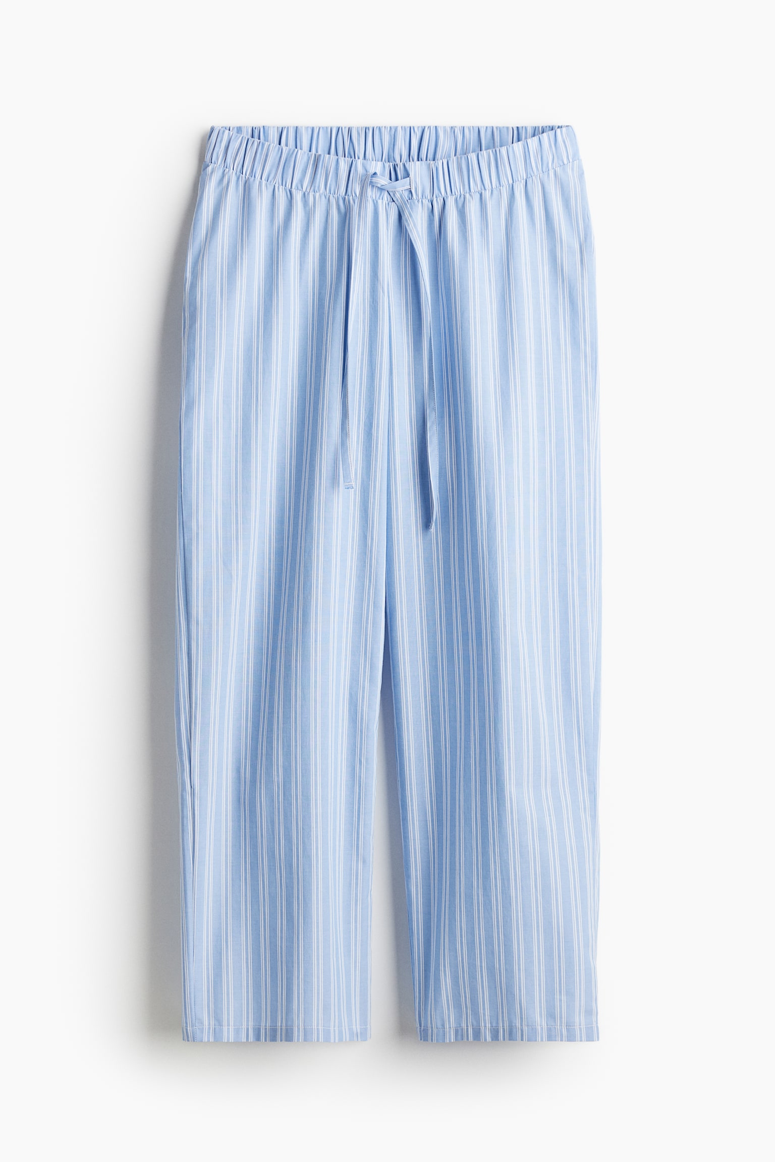 MAMA Before & After Pyjama Pants - Light blue/Stripe/White - 2