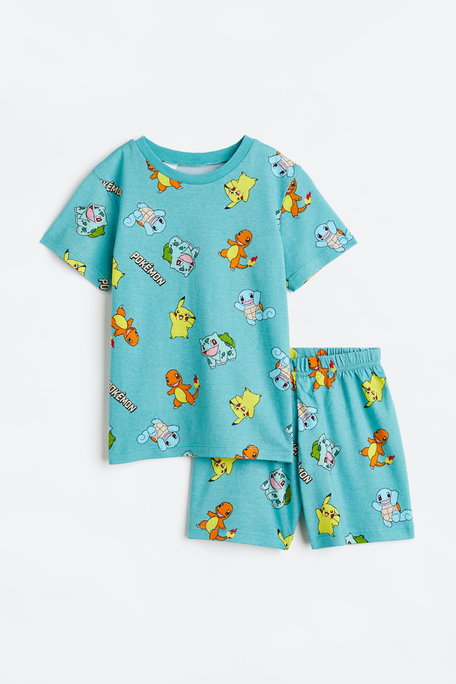 Printed pyjamas - Turquoise/Pokémon/Light grey marl/Marvel Comics/Blue/Spider-Man/Bright blue/Pokémon/Red/Spider-Man/Light grey marl/TMNT/Light grey/Marvel Comics/Bright blue/PAW Patrol - 1