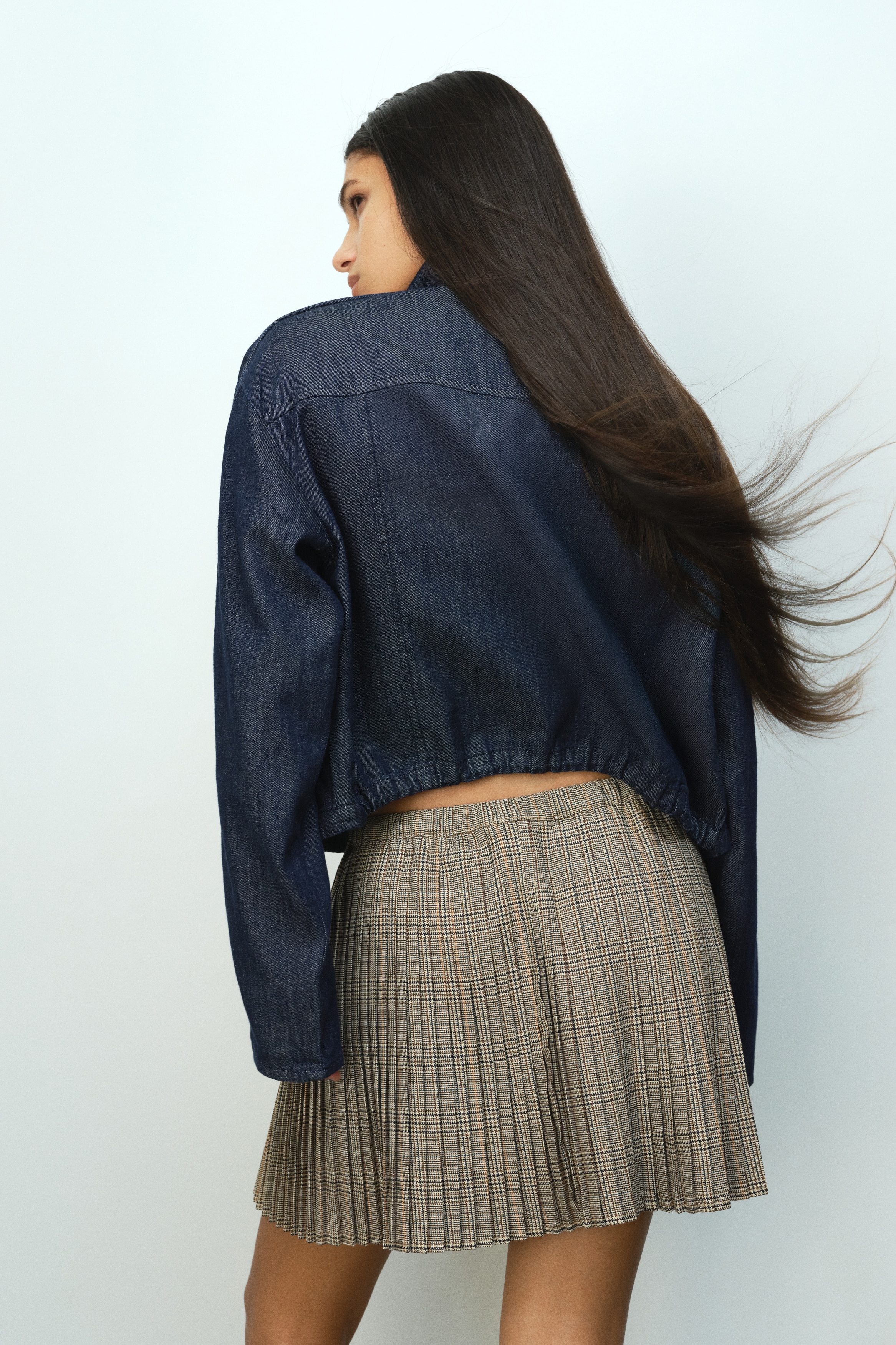 Sporty denim jacket