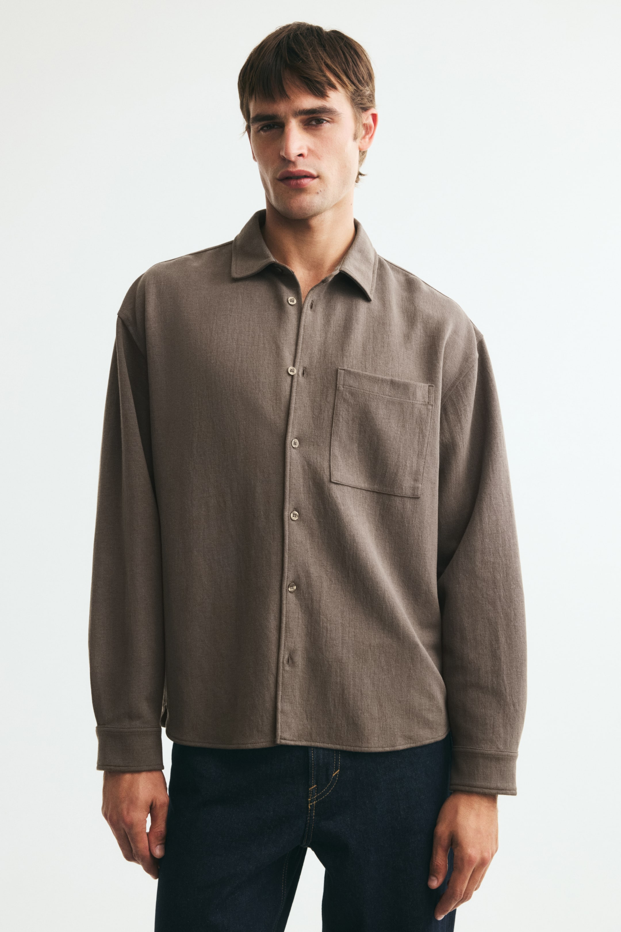 Relaxed-Fit Jersey Shirt