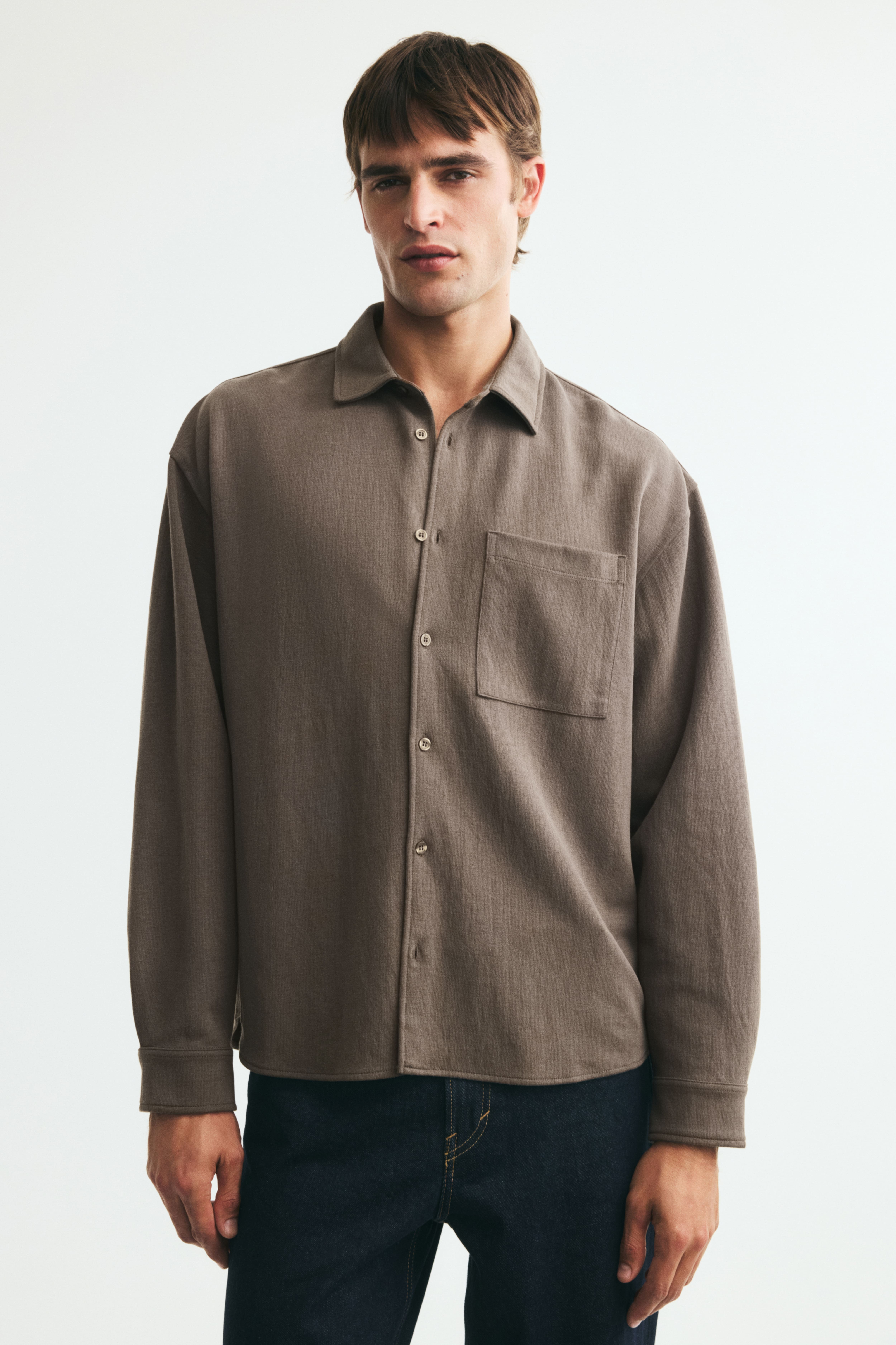 Relaxed-Fit Jersey Shirt