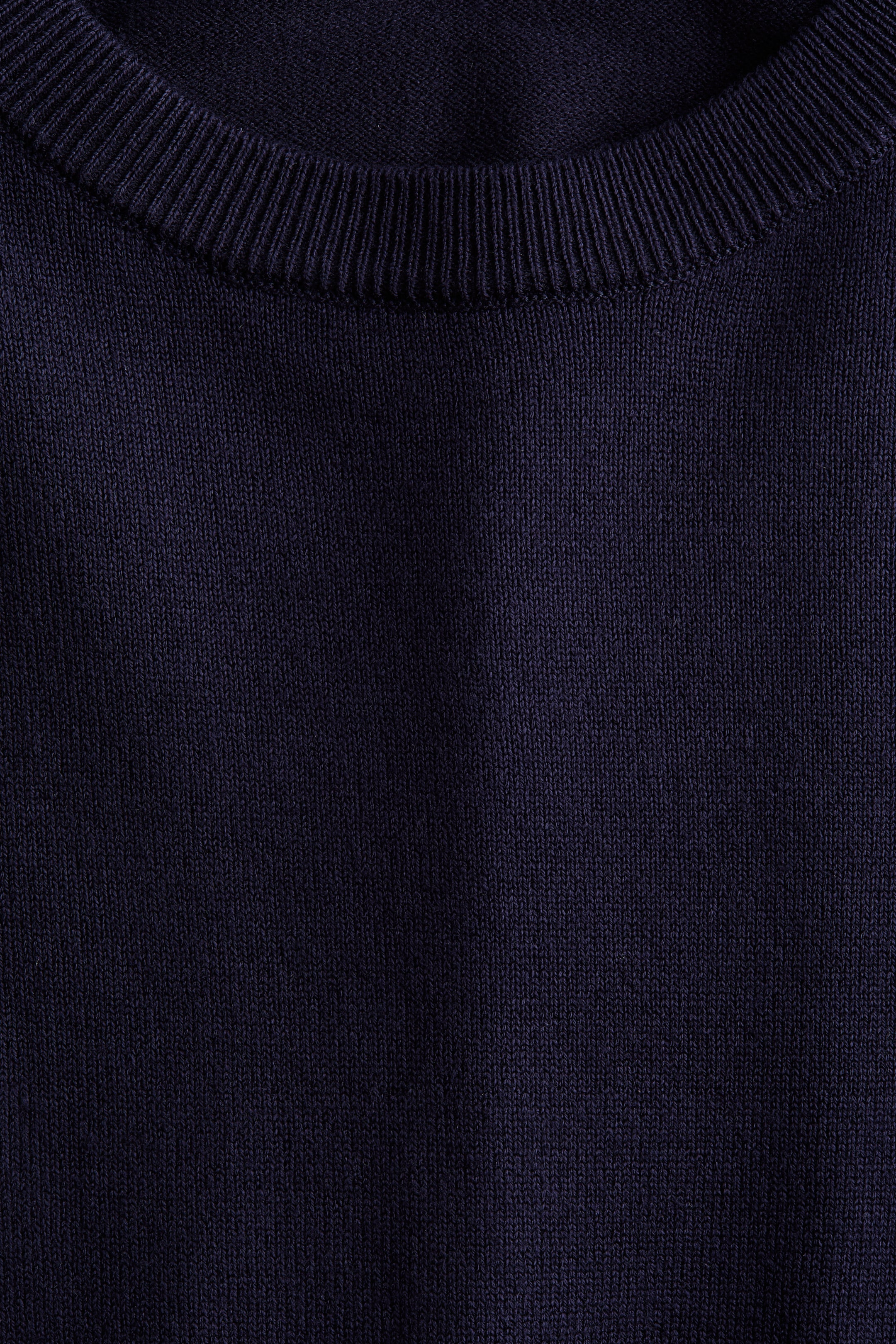 View larger image: Fine-knit jumper - Navy blue - Ladies | H&M HK 6
