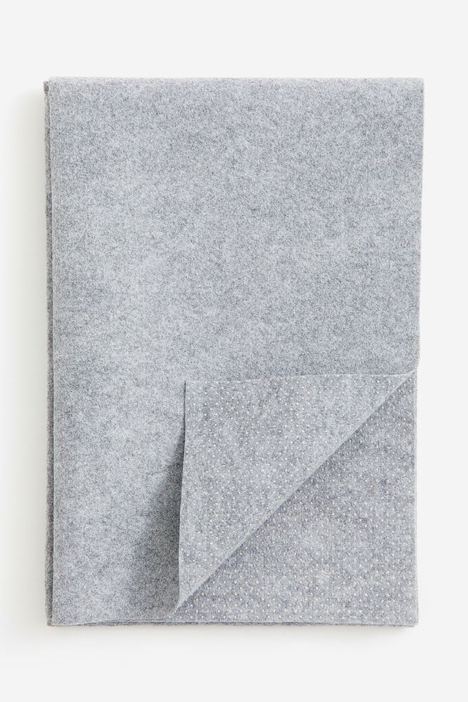 Anti-slip rug underlay - Grey marl - 1