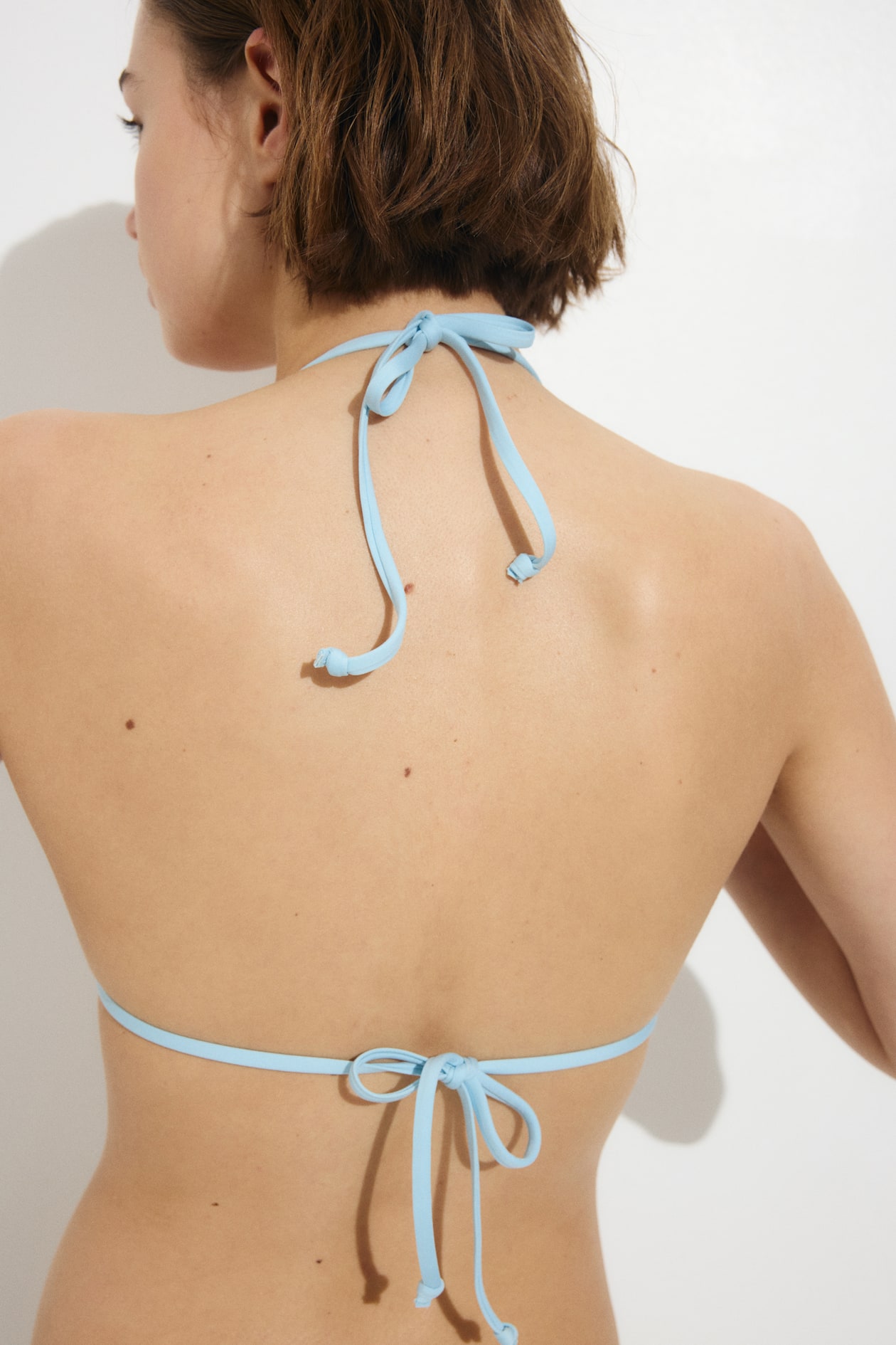 Padded triangle bikini top - image 2