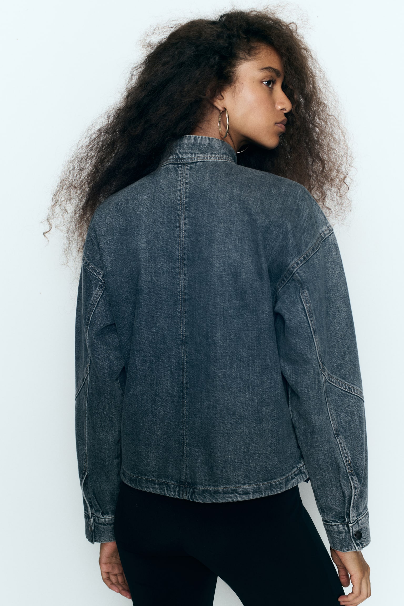 Куртка H&M Denim Jacket, цвет: Джинсовый синий — фото 5
