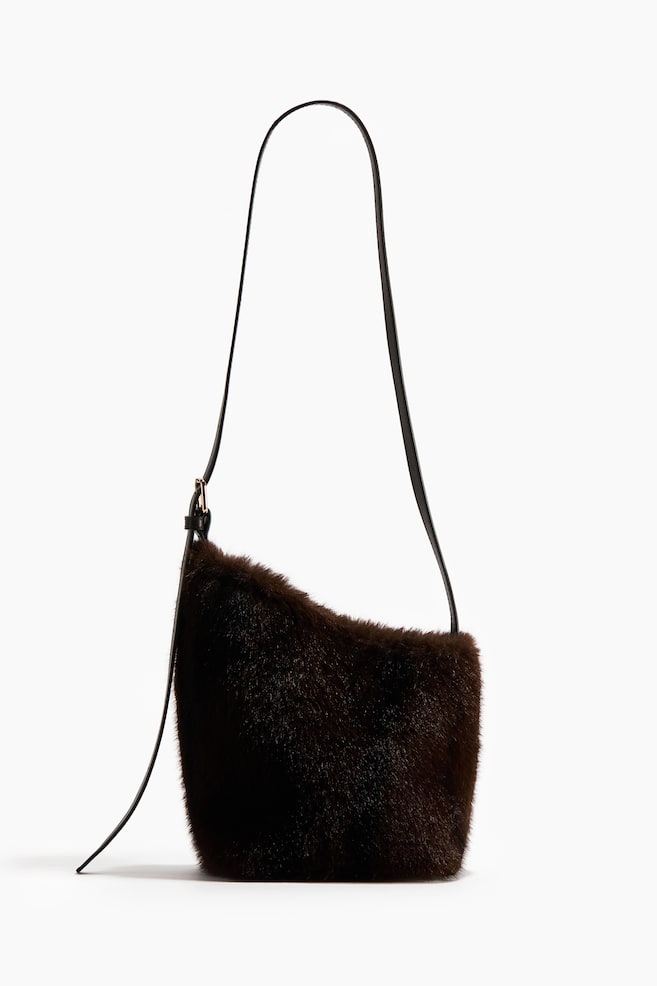Crossbody bag - Dark brown/Light beige - 1