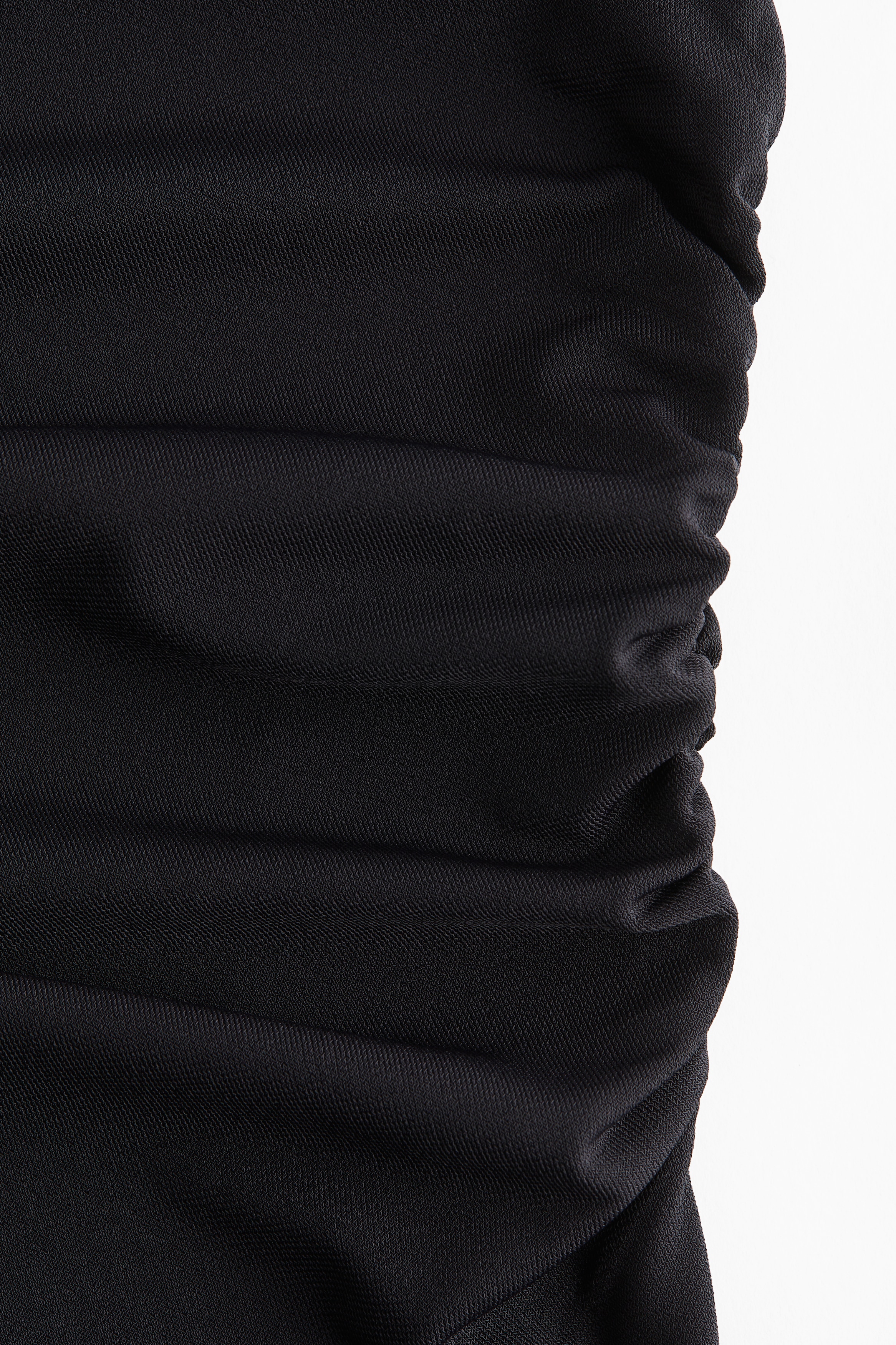 Draped jersey top