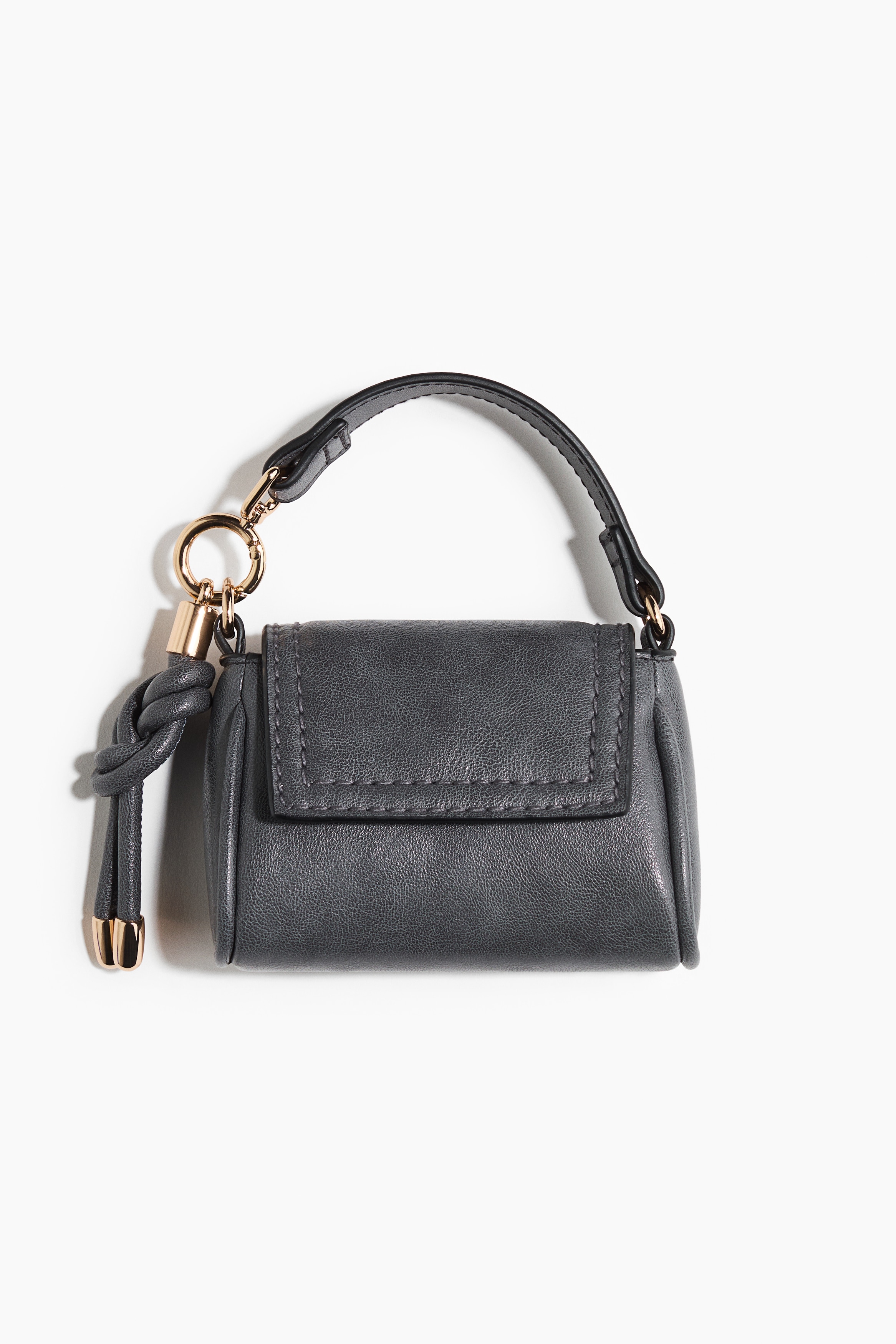 Bolso mini - Gris oscuro/Café
