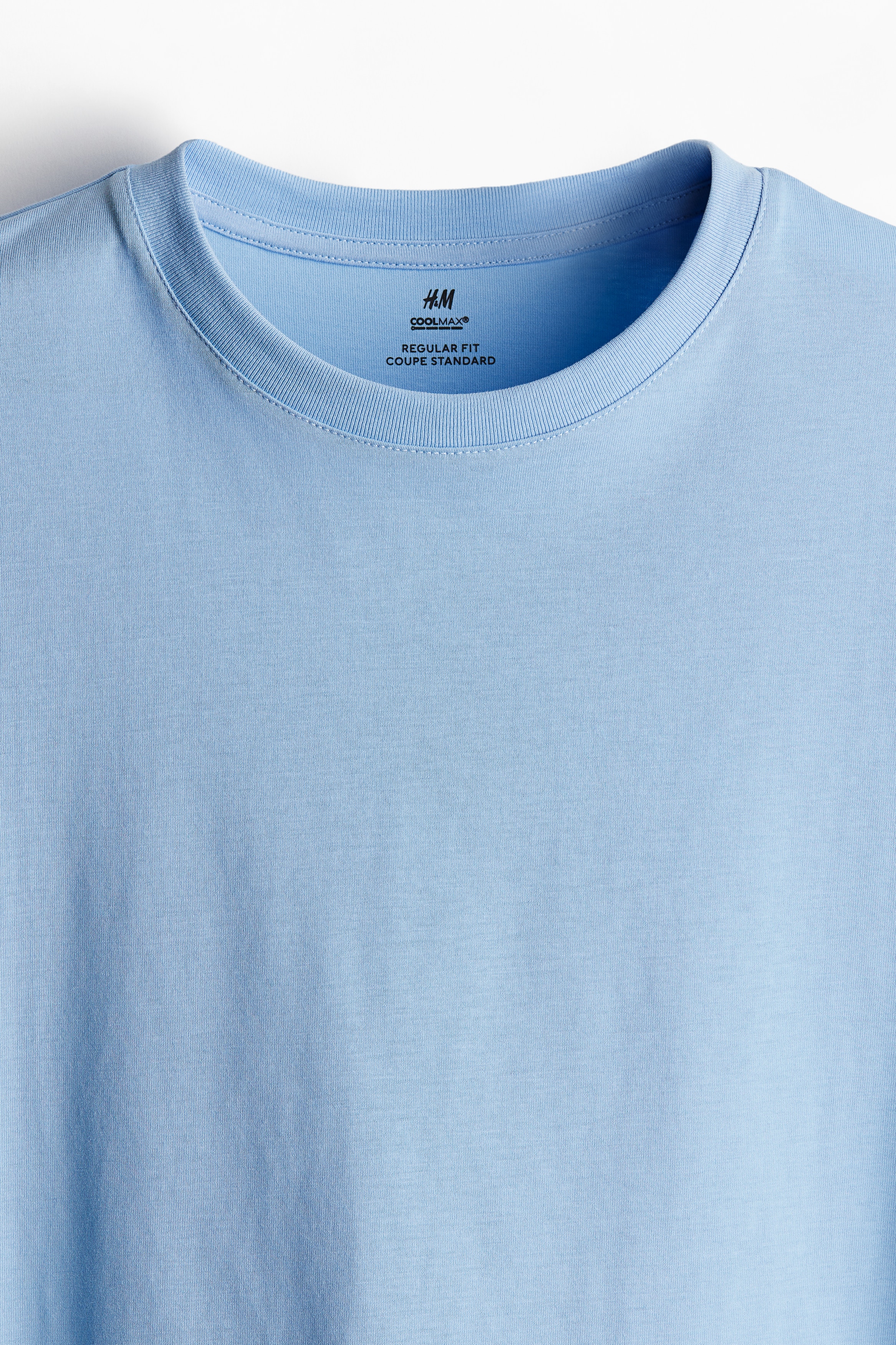 COOLMAX® Regular Fit T-shirt - Black - Men | H\u0026M GB