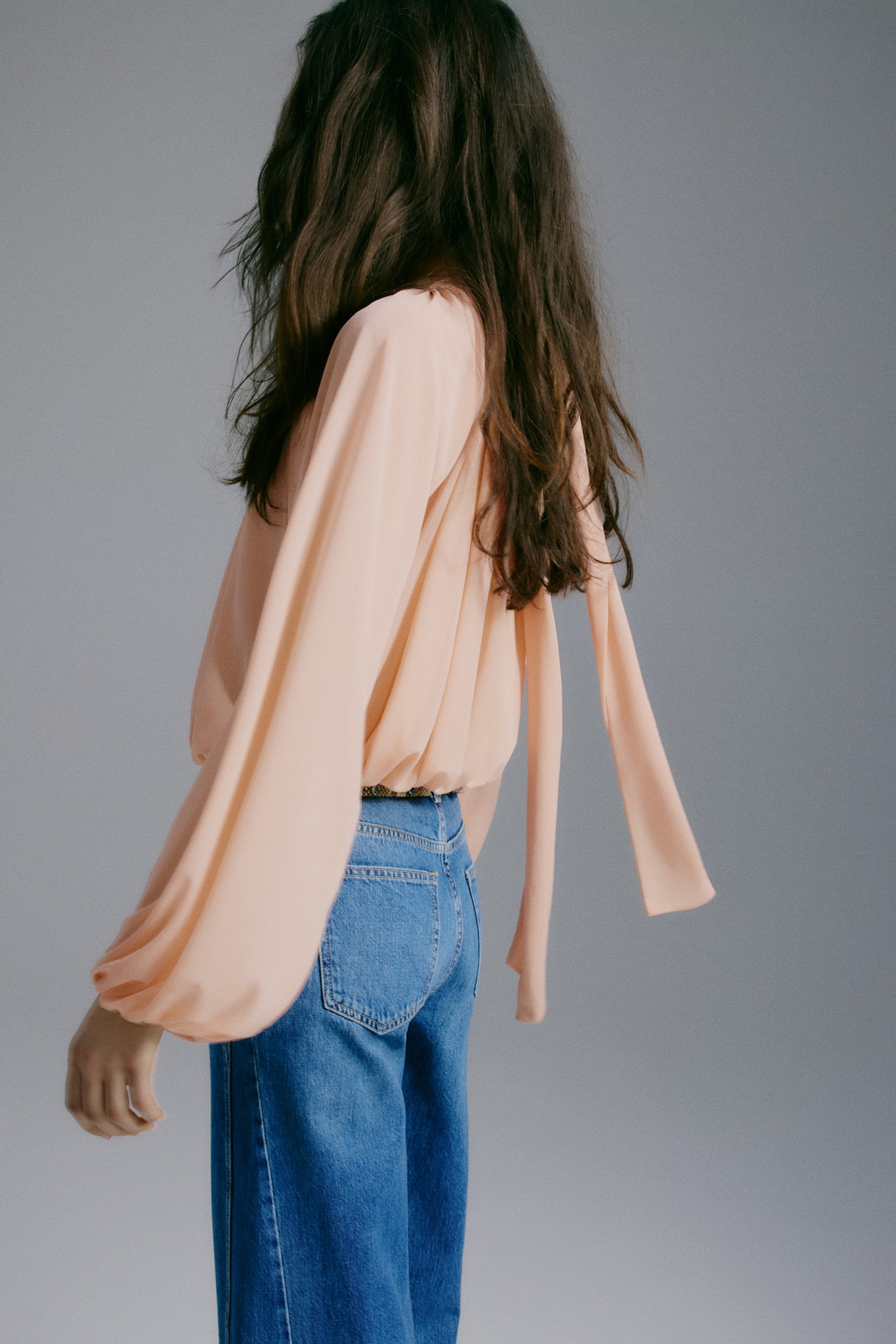 Tie-Neck Blouse - image 4