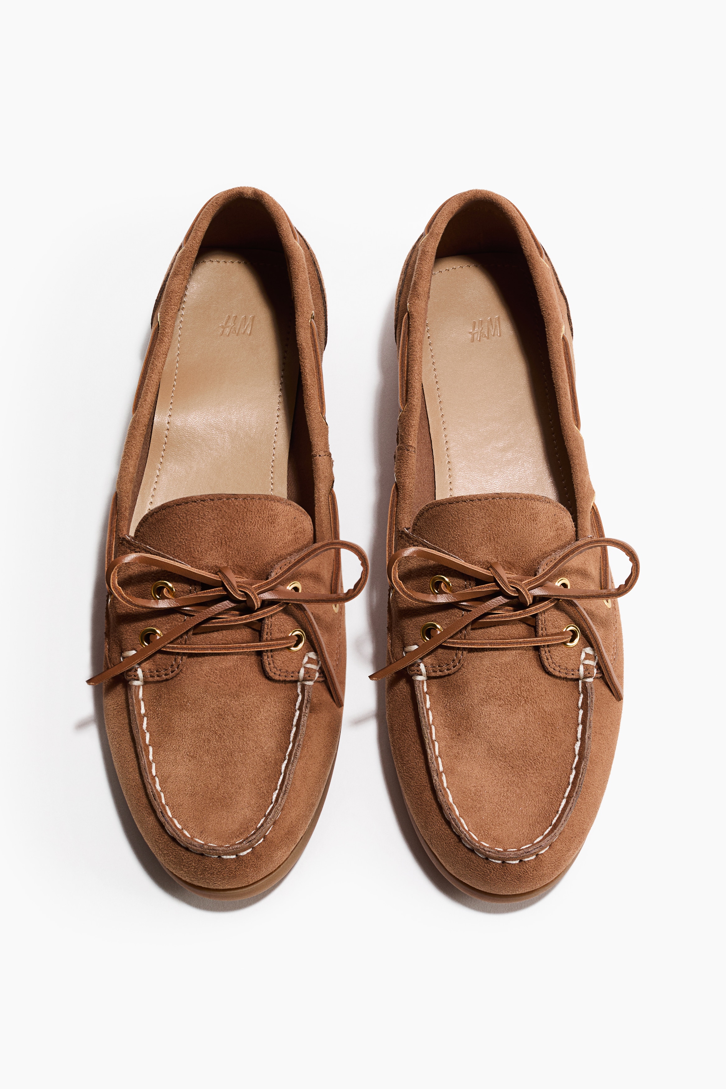 Deck Shoes - Dark beige/Dark brown