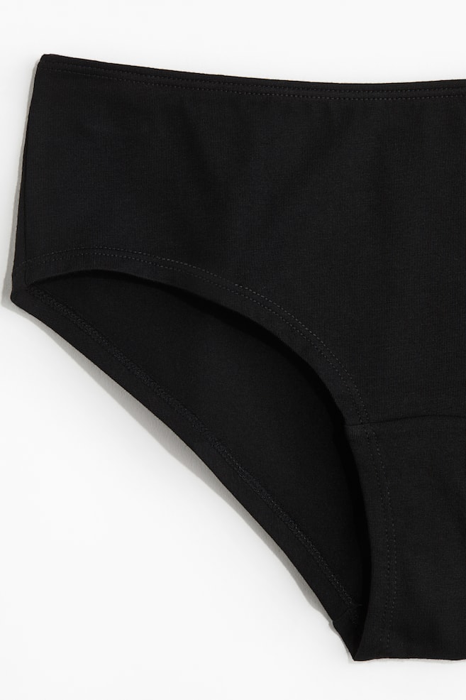 5-pack Panties Hipster de algodón - Negro/Crema/Floreado - 2