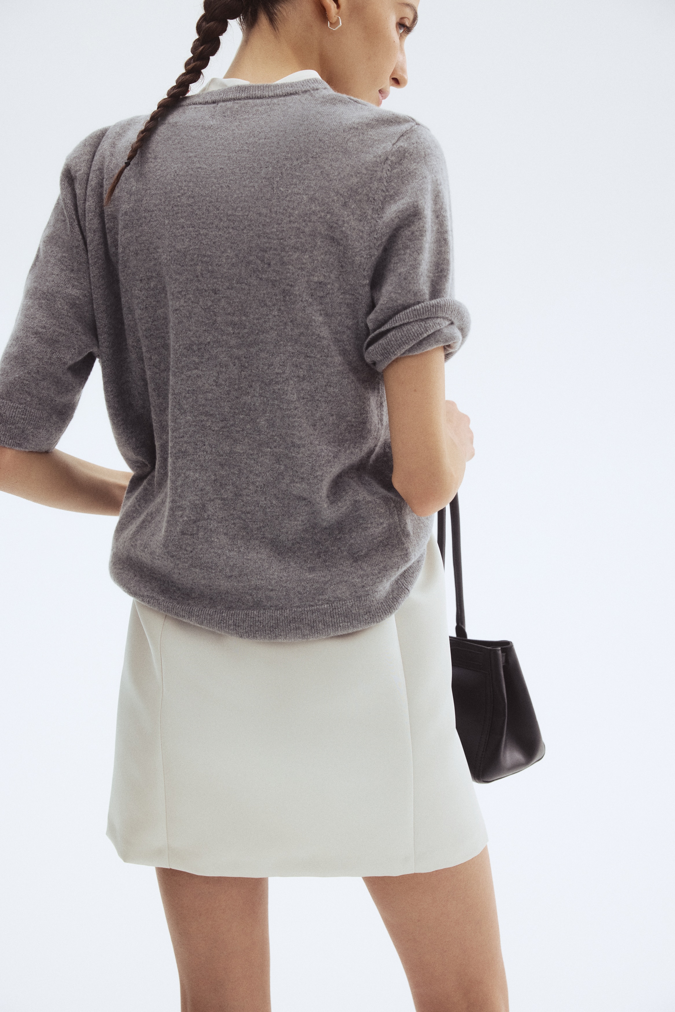 Pull-on skirt