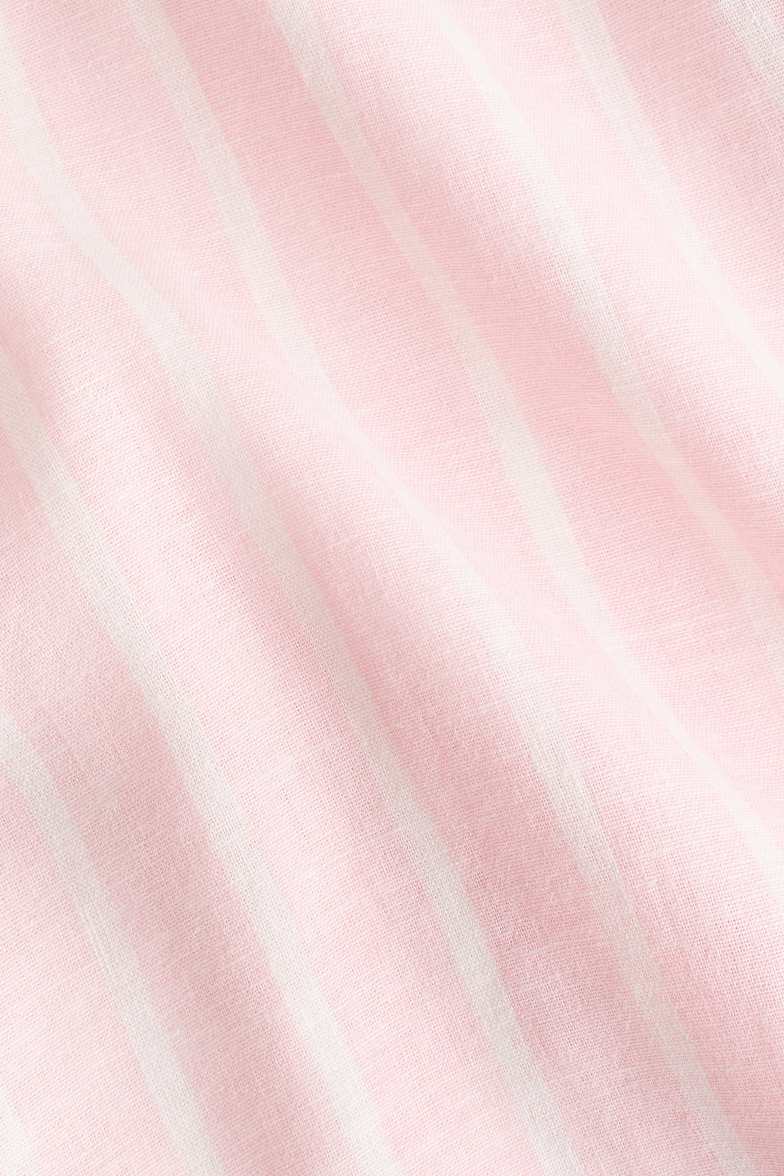 Linen-blend shirt - Light pink/Striped/Light blue/Light beige/Black - 2
