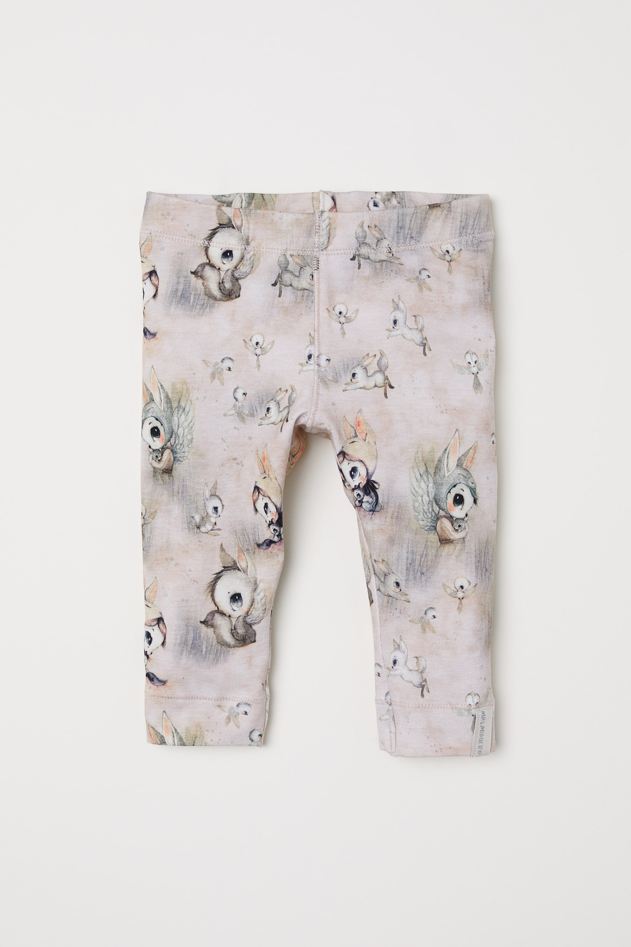 View larger image: Printed leggings - Powder pink - Kids | H&M IE 1