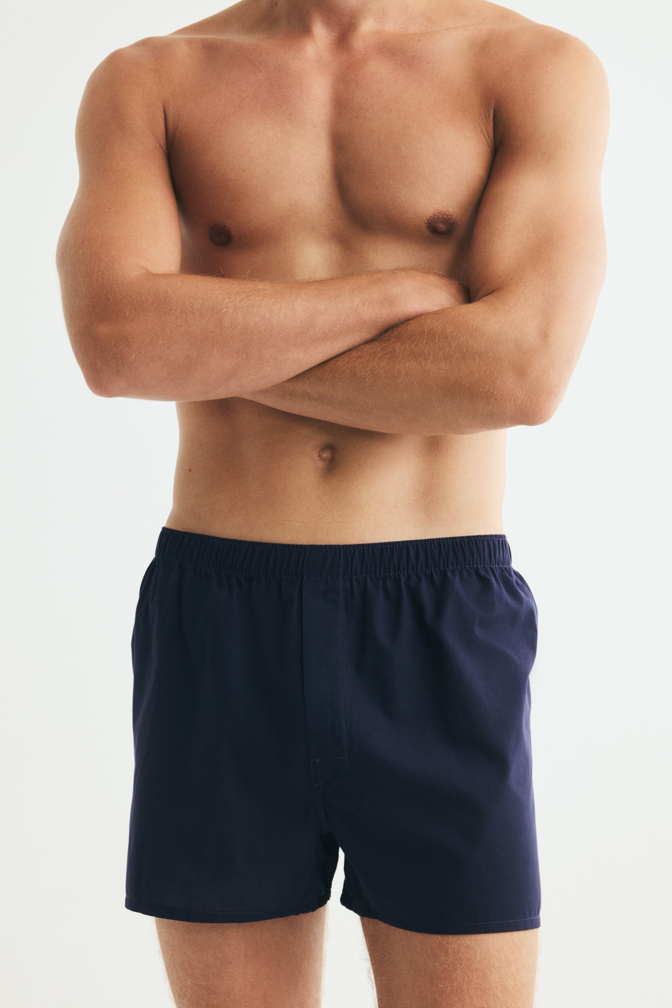 4er-Pack Boxershorts - Dunkelblau/Kariert/Dunkeltürkis/Kariert/Hellblau/Dunkelblau/Schwarz/Kariert/Grau/Schwarz/Weinrot/Kariert/Khakigrün/Kariert/Hellblau/Gestreift/Marineblau/Gemustert/Weinrot/Kariert