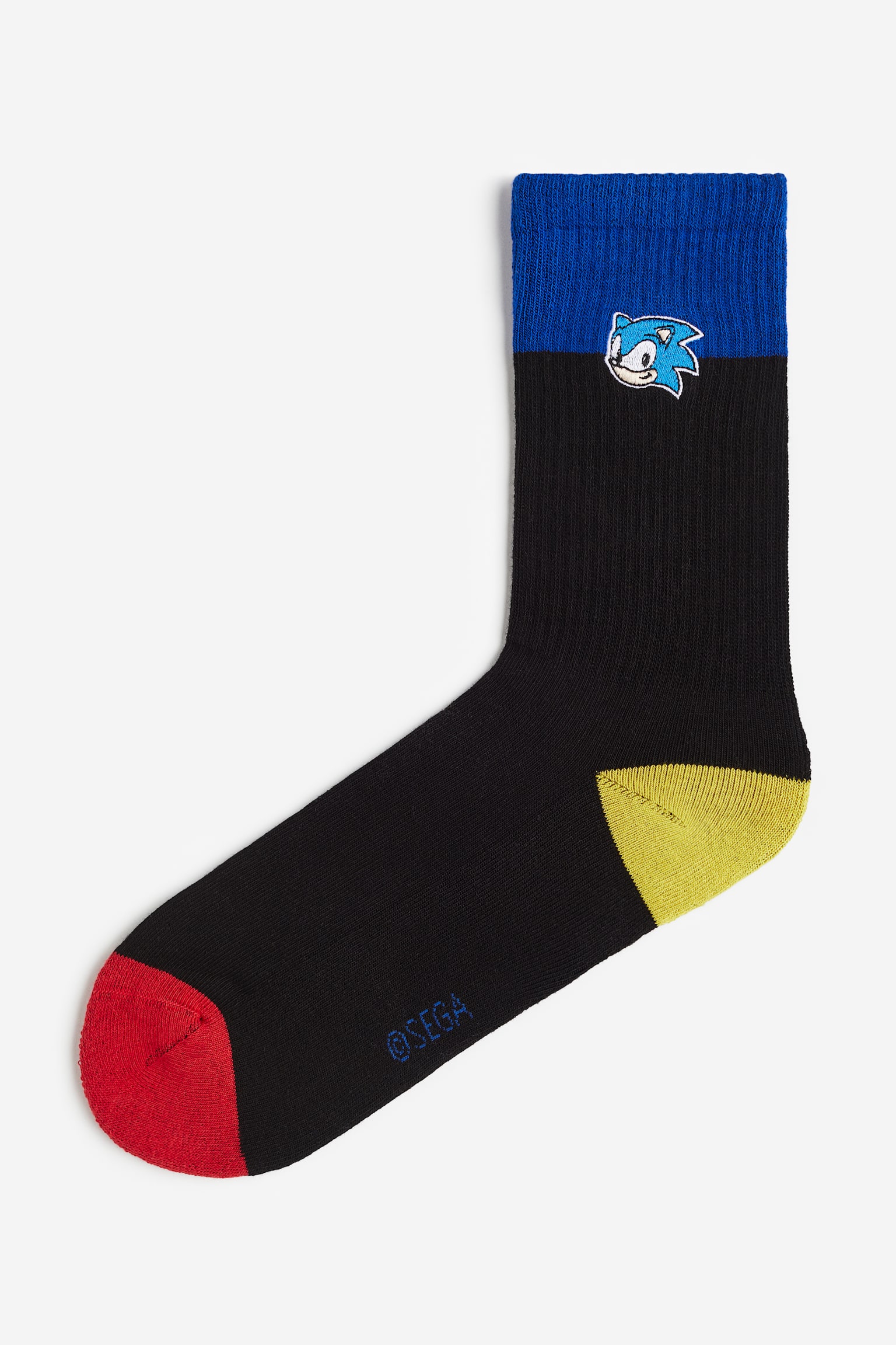 Design Detail Socks - Blue/Sonic the Hedgehog/White/Formula 1/Red/NFL/White/Coca-Cola/White/Sprite/White/Fanta/Blue/NFL/White/Pokémon/White/The Beatles/White/PlayStation/Black/The Beatles/White/The Beatles/Grey marle/Coca-Cola/White/NFL/White/Formula 1/Black/Pokémon/Light blue/The Simpsons/Beige/Coca-Cola/Red/Formula 1/White/Keith Haring/White/Keith Haring/Yellow/Pokémon - 1