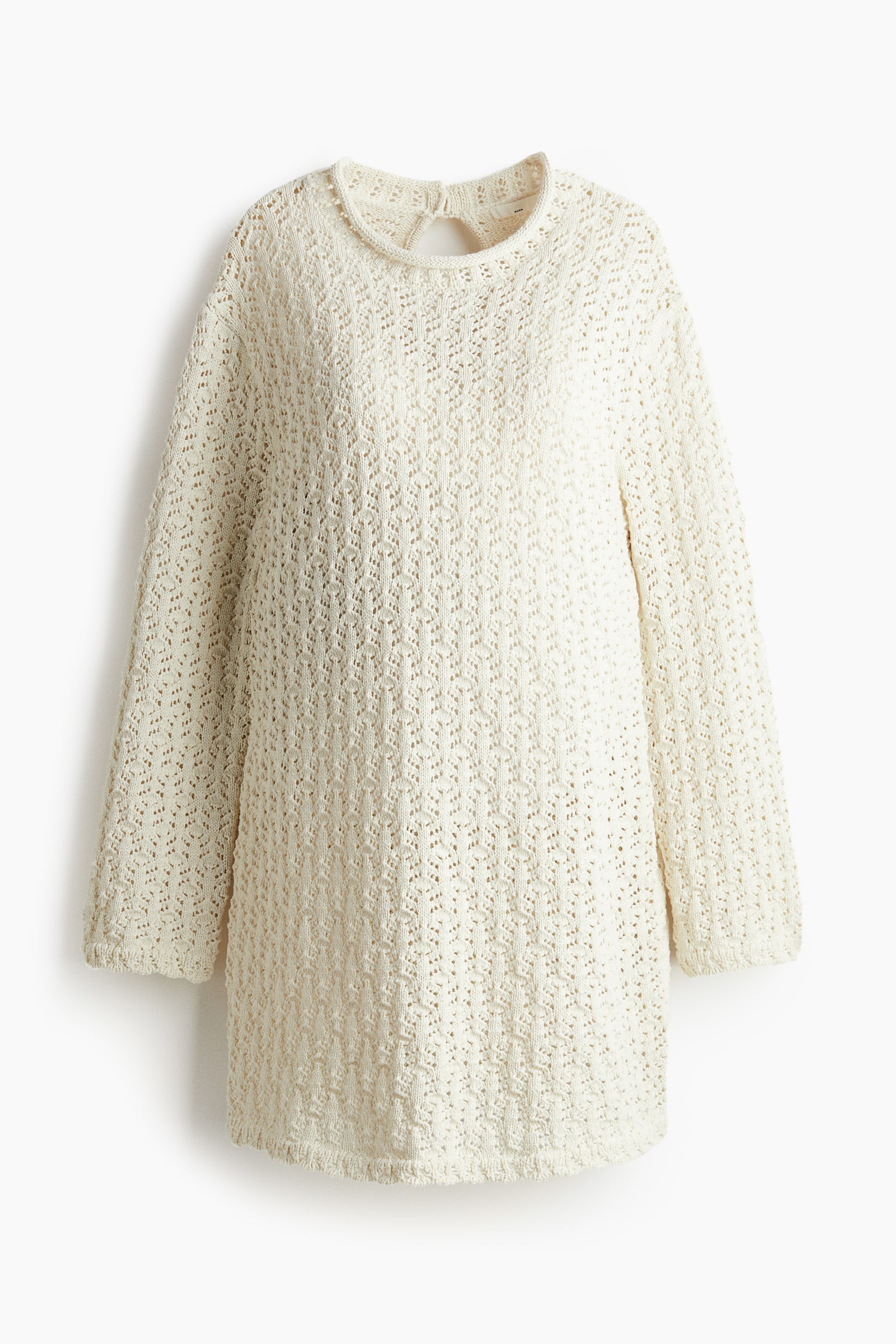 MAMA Textured-knit jumper - Cream - 2