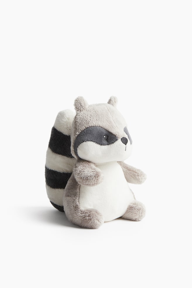 Soft Toy - Gray/raccoon/Light beige/hedgehog/Red/fox/Brown/monkey/Light green/dinosaur/Light beige/llama/Light green/frog/Cream/giraffe/Light gray/elephant/Black/bird/Light beige/triceratops/Light brown/squirrel/Yellow/lion - 1