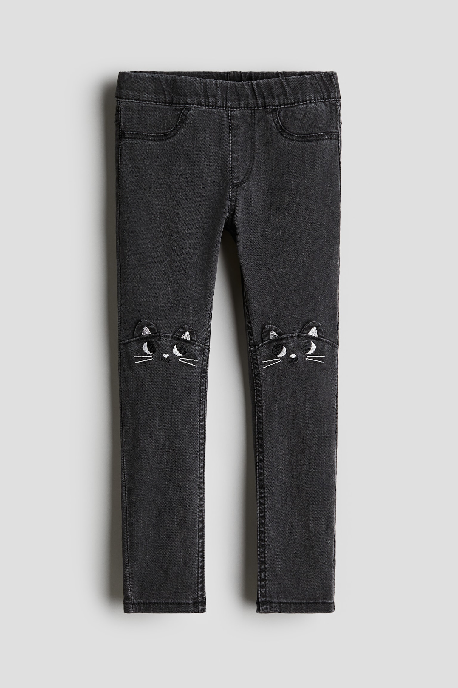 Denim jeggings - Dark grey/Cat/Denim blue/Light denim blue/Unicorns - 1