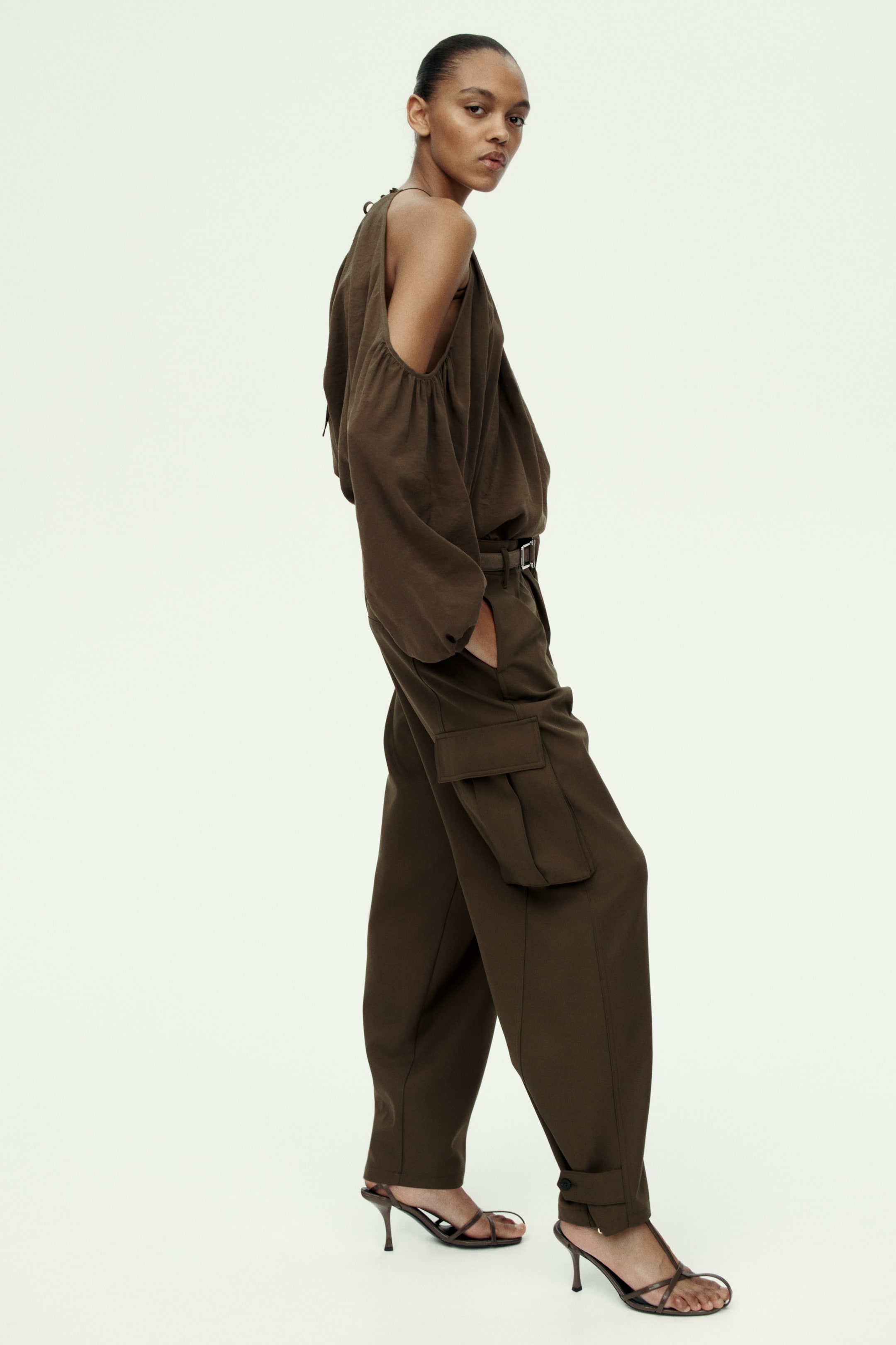 Blouse épaules dénudées