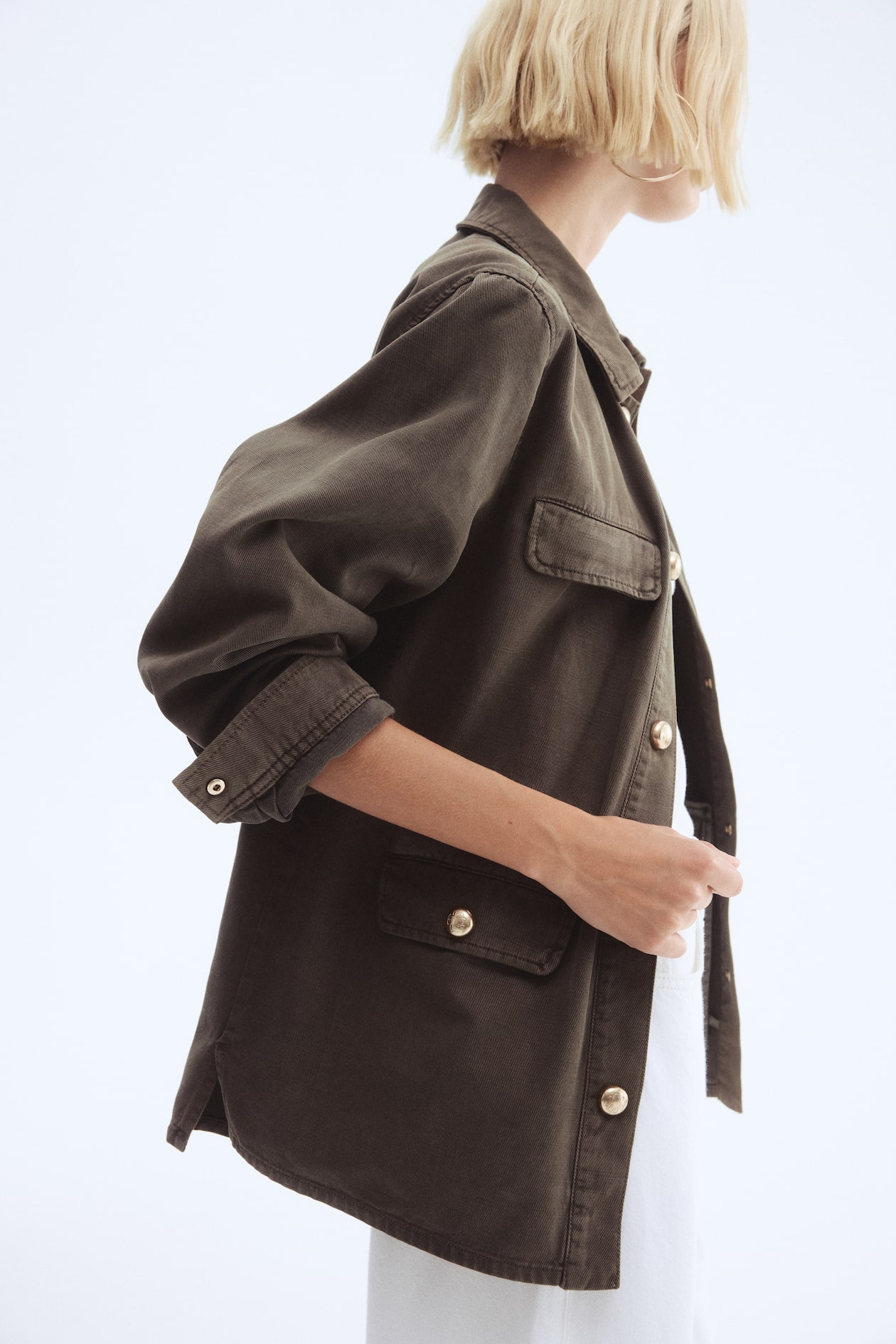 Twill Utility Jacket - image 5