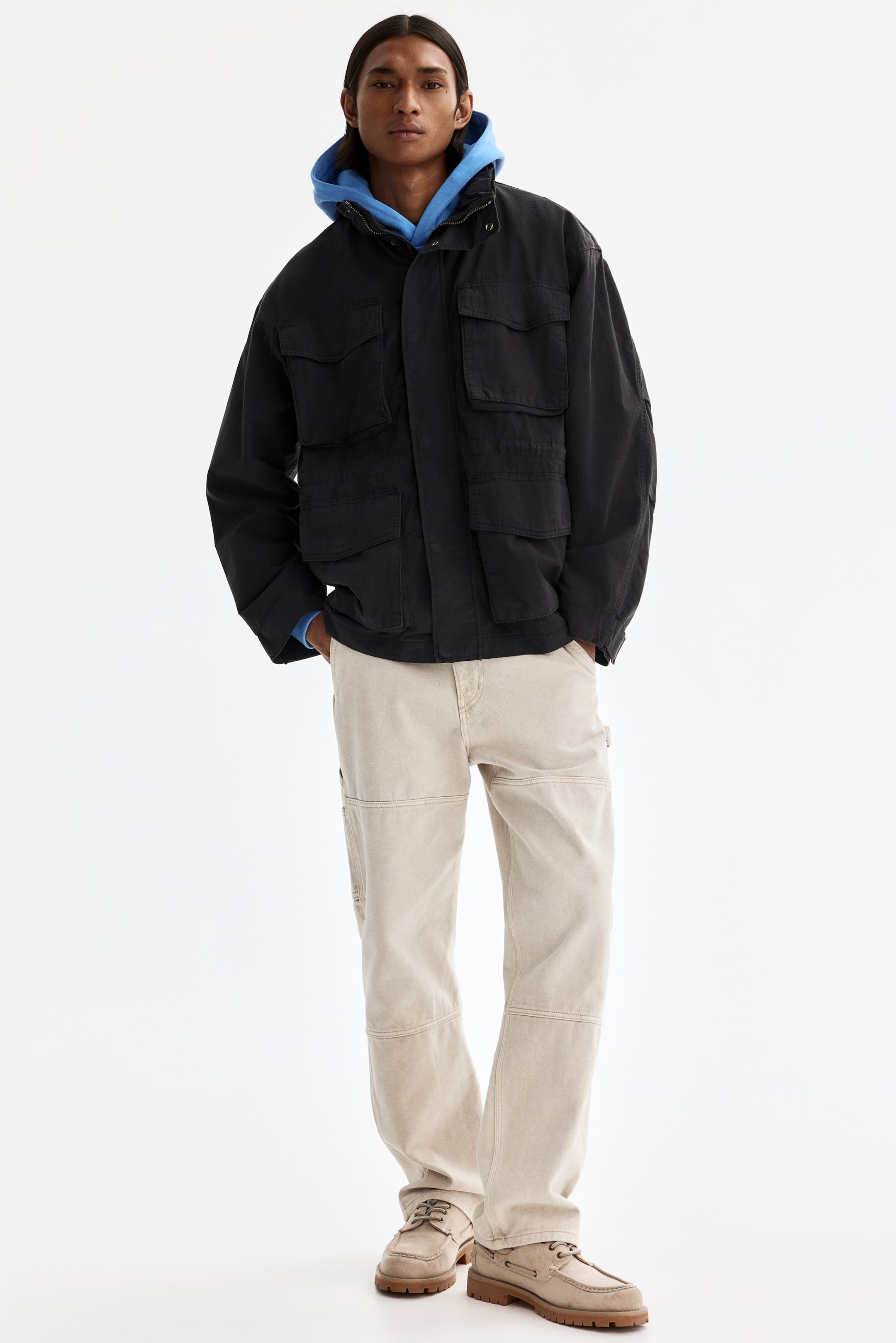 Мужские куртки H&M Cargo Jacket — фото 3