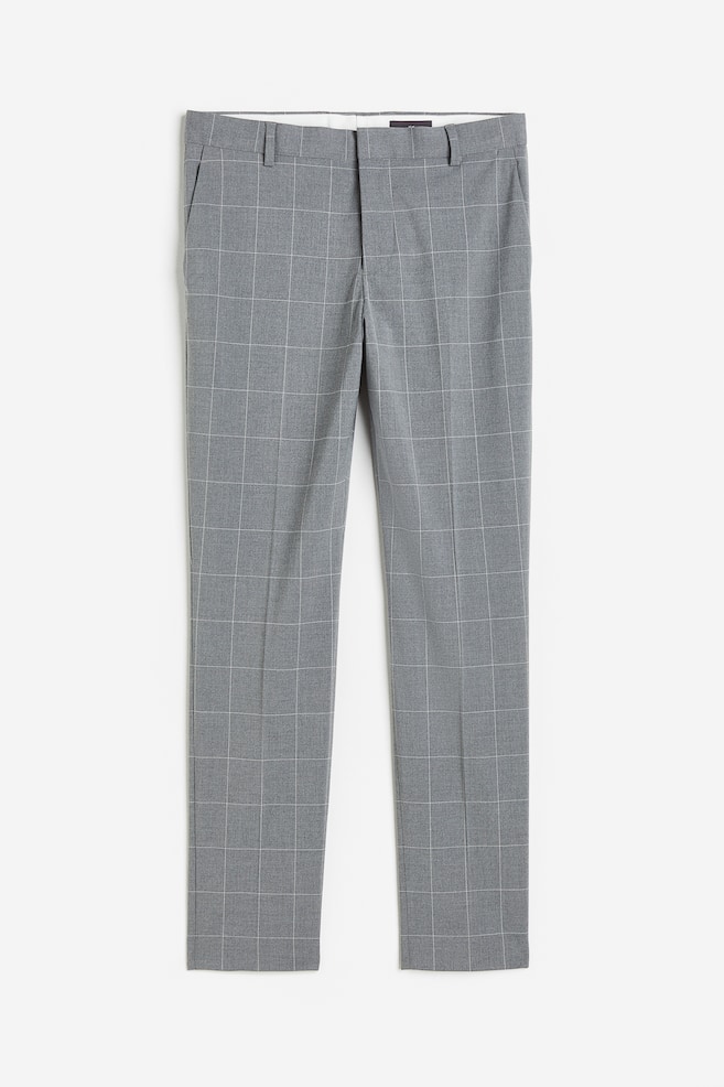 Slim Fit Suit trousers - Grey/Checked/Black/Brown/Checked/Dark brown/dc/dc/dc/dc/dc/dc - 2
