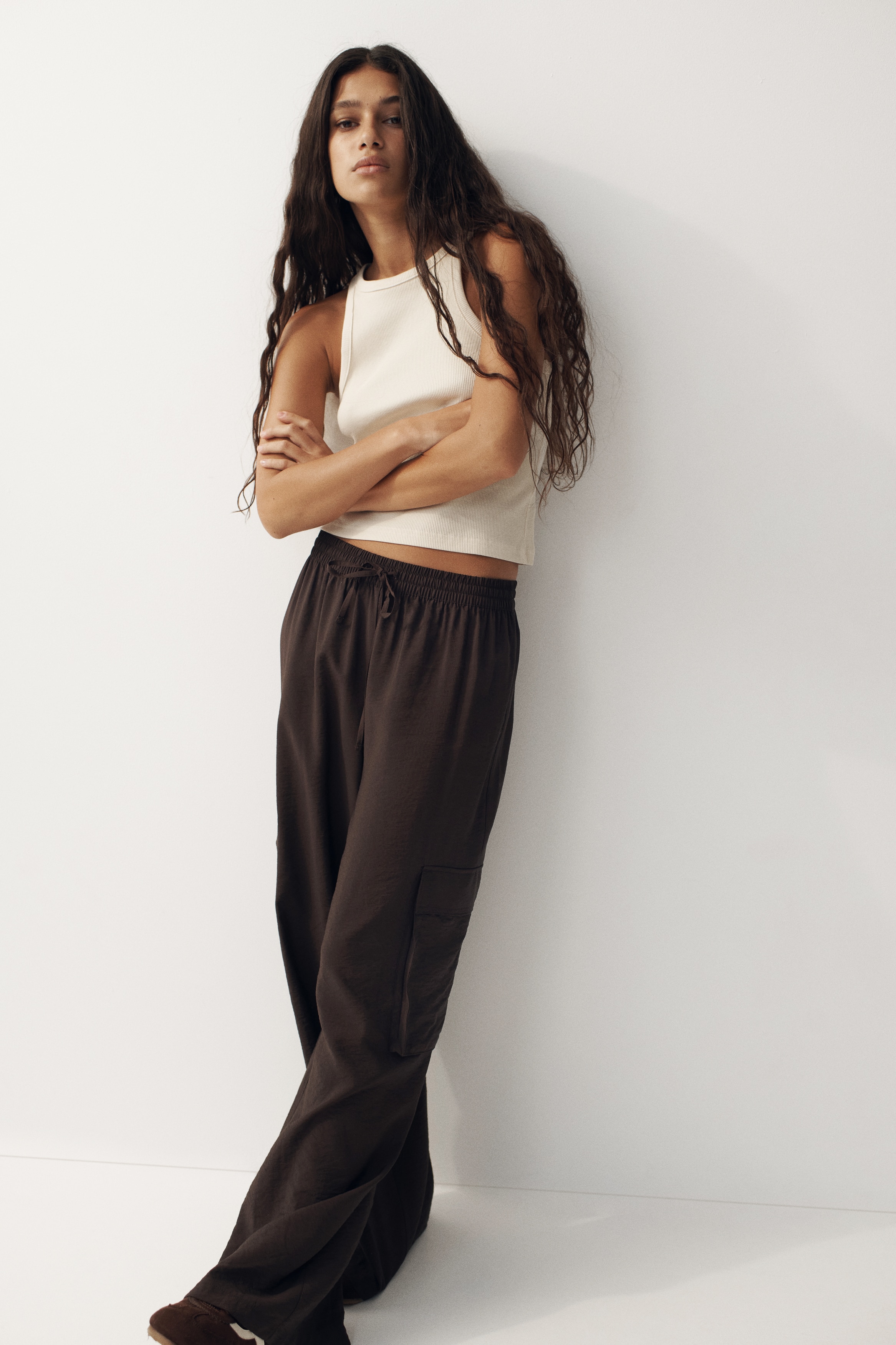 Wide-Leg Cargo Pants from H&M - $24.99