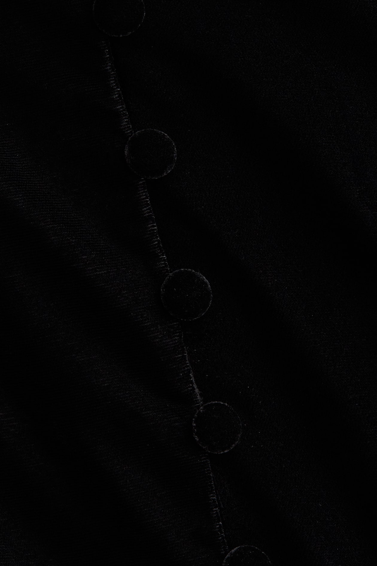 Velour Peplum Blouse - image 2