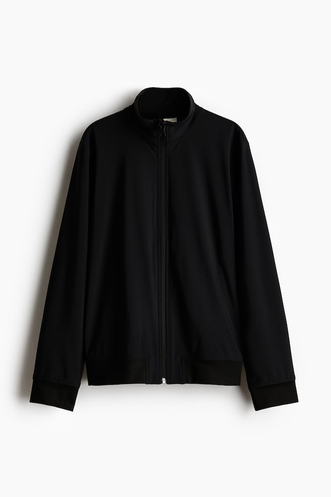 Soccer Track Jacket with DryMove™ - Black - 1