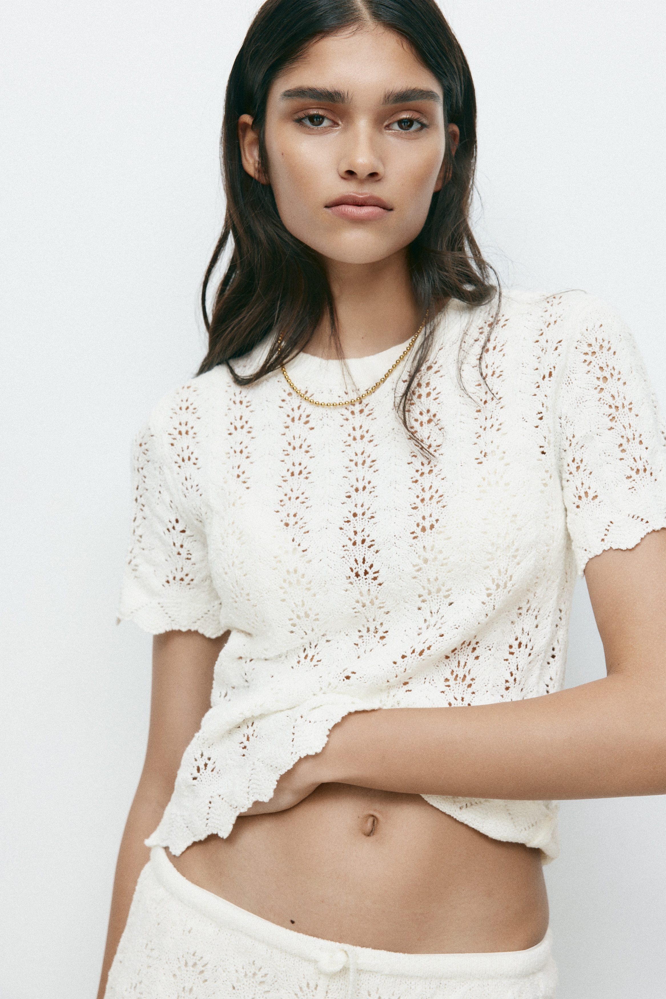 Pointelle-Knit Top from H&M - $24.99