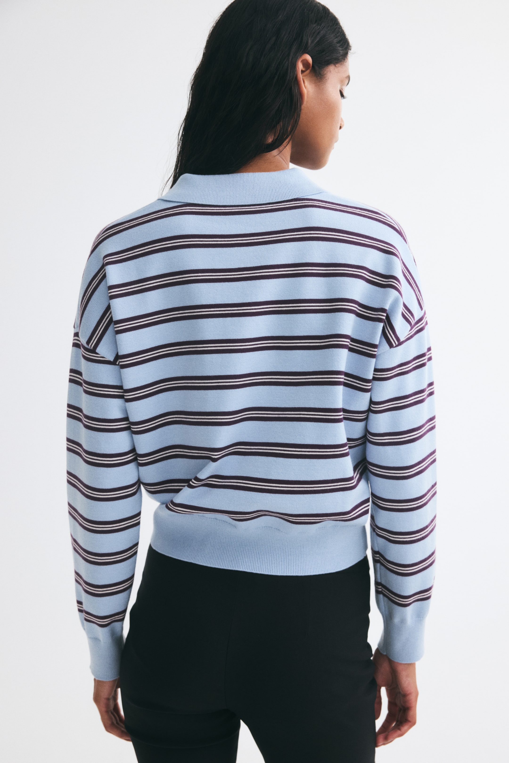 Polo en tricot fin