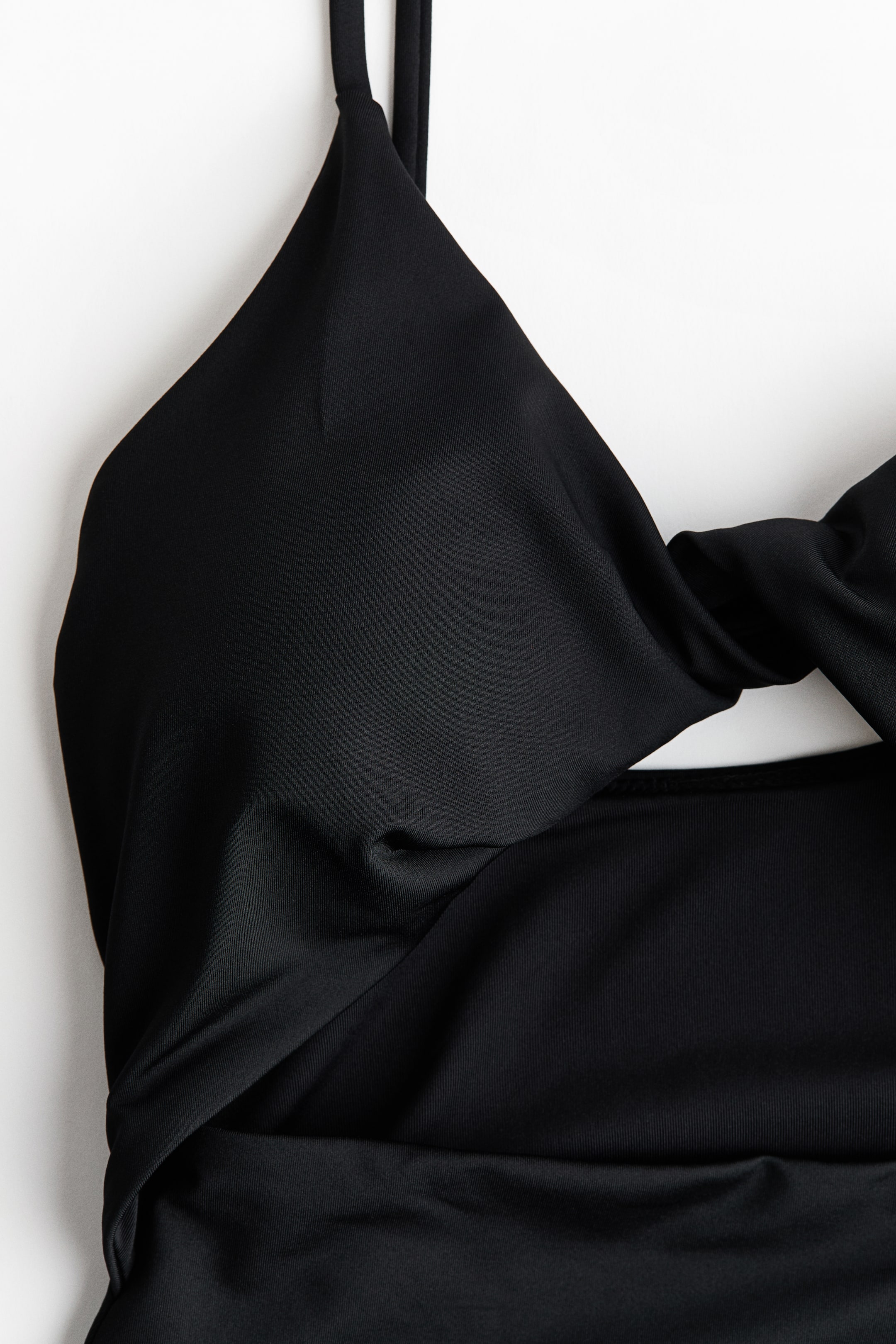 Padded-Cup High-Leg Swimsuit
