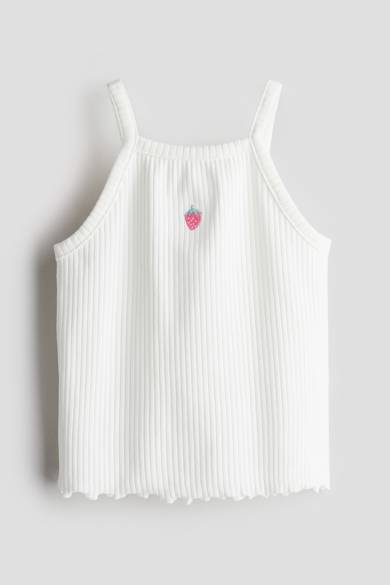 ribbed-tank-top-square-neckline-sleeveless-white-strawberry