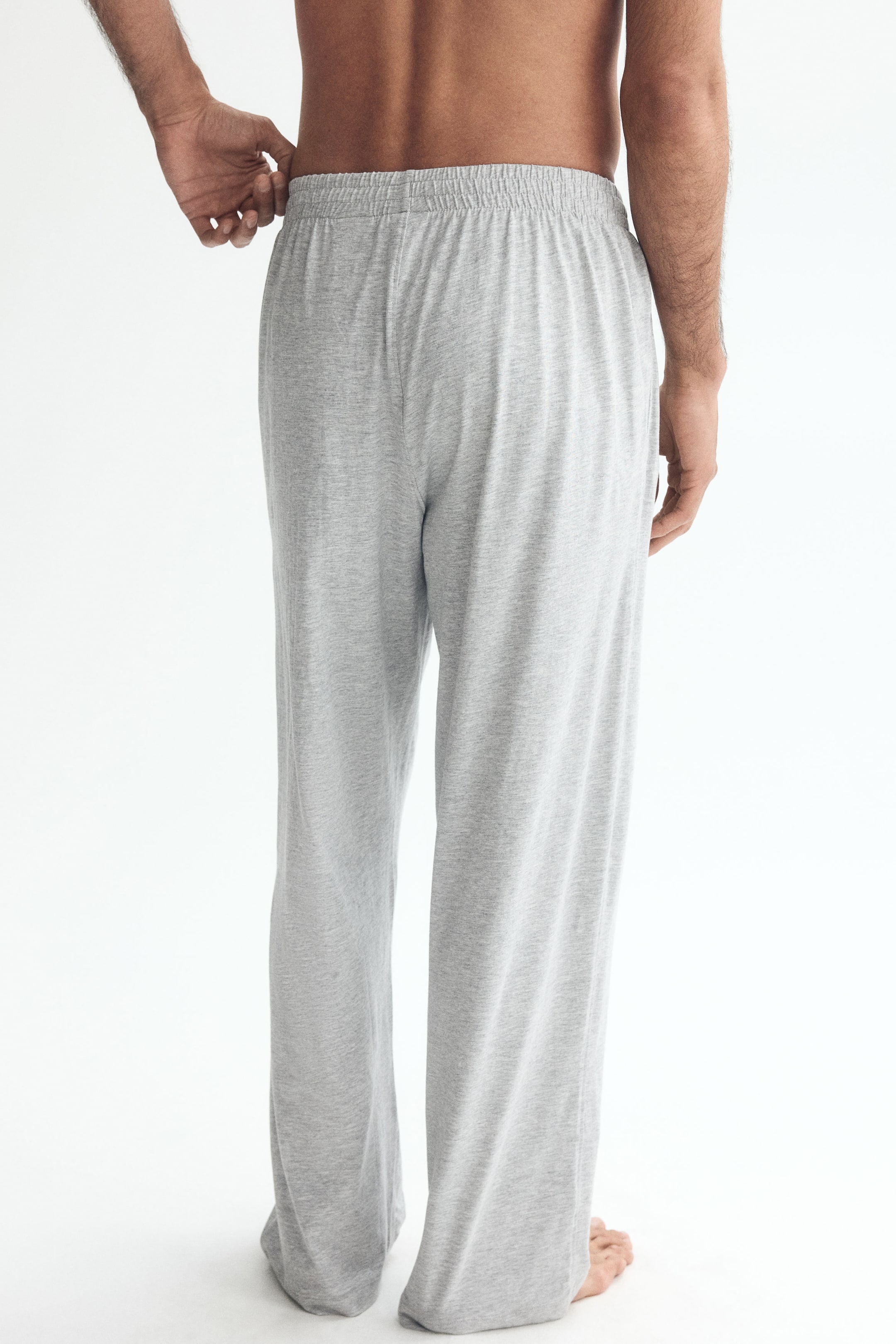 Мужские брюки H&M Relaxed-Fit Jersey Pants — фото 5