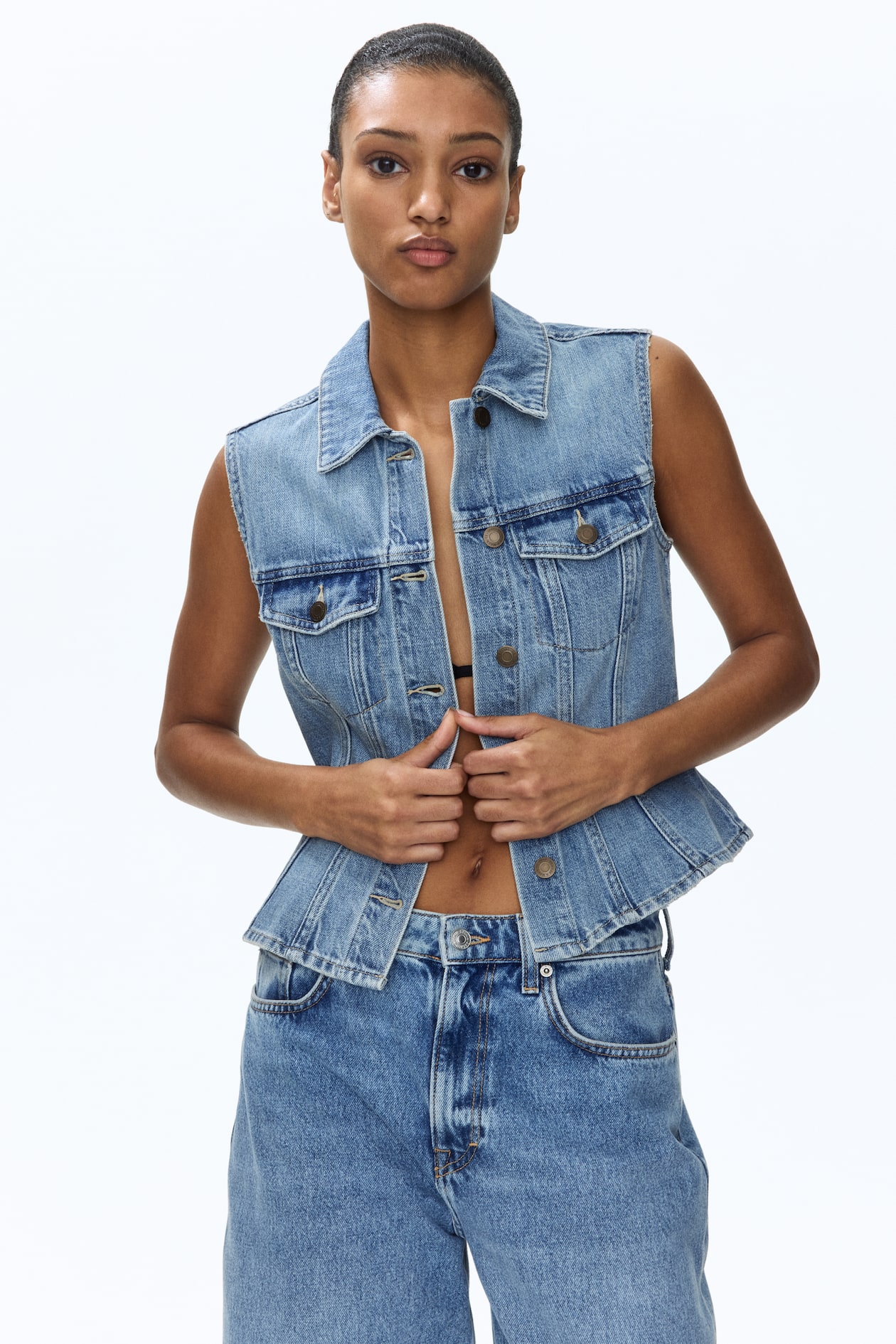 Denim Vest - image 3