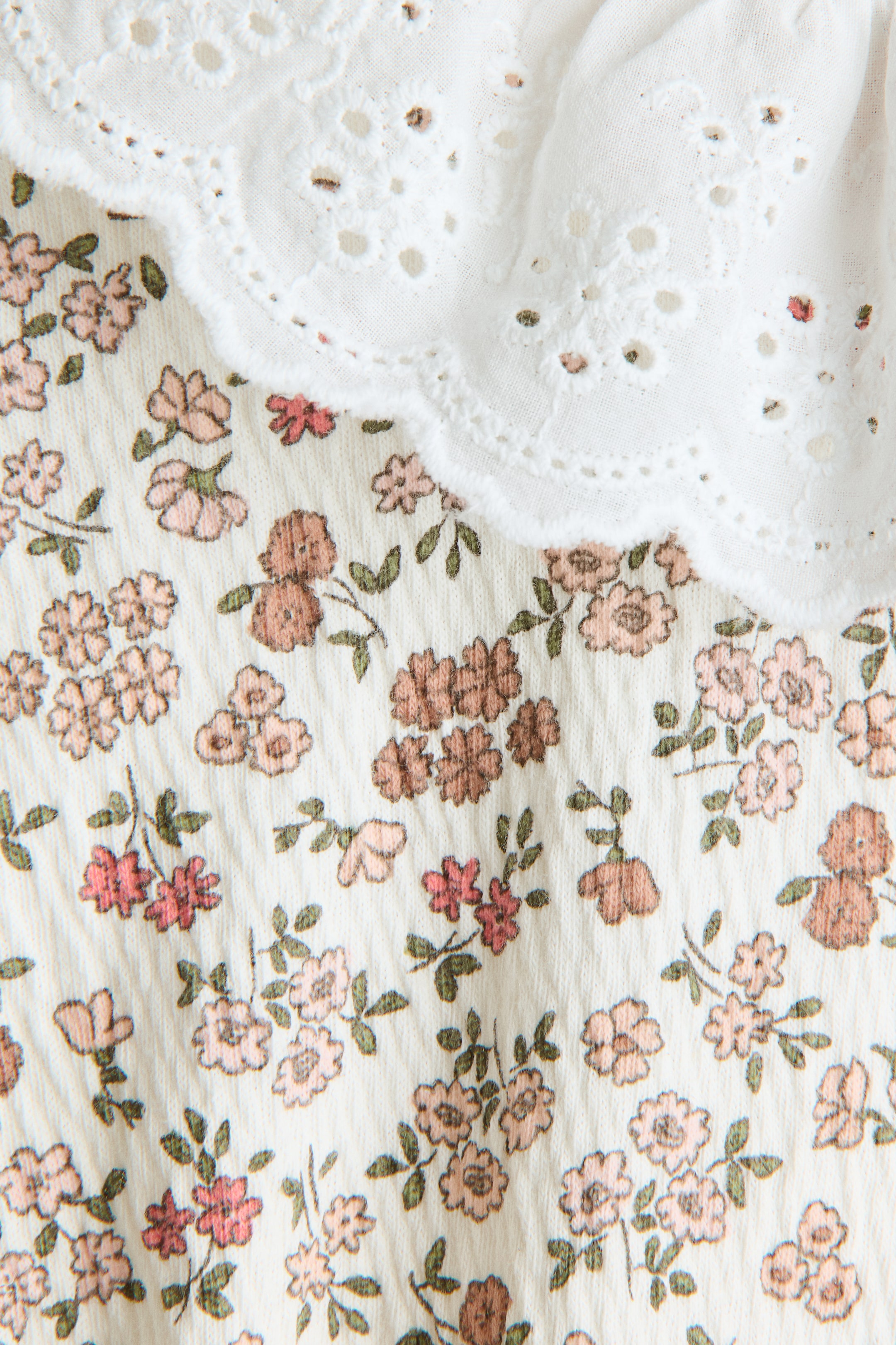 Flounced Romper Suit