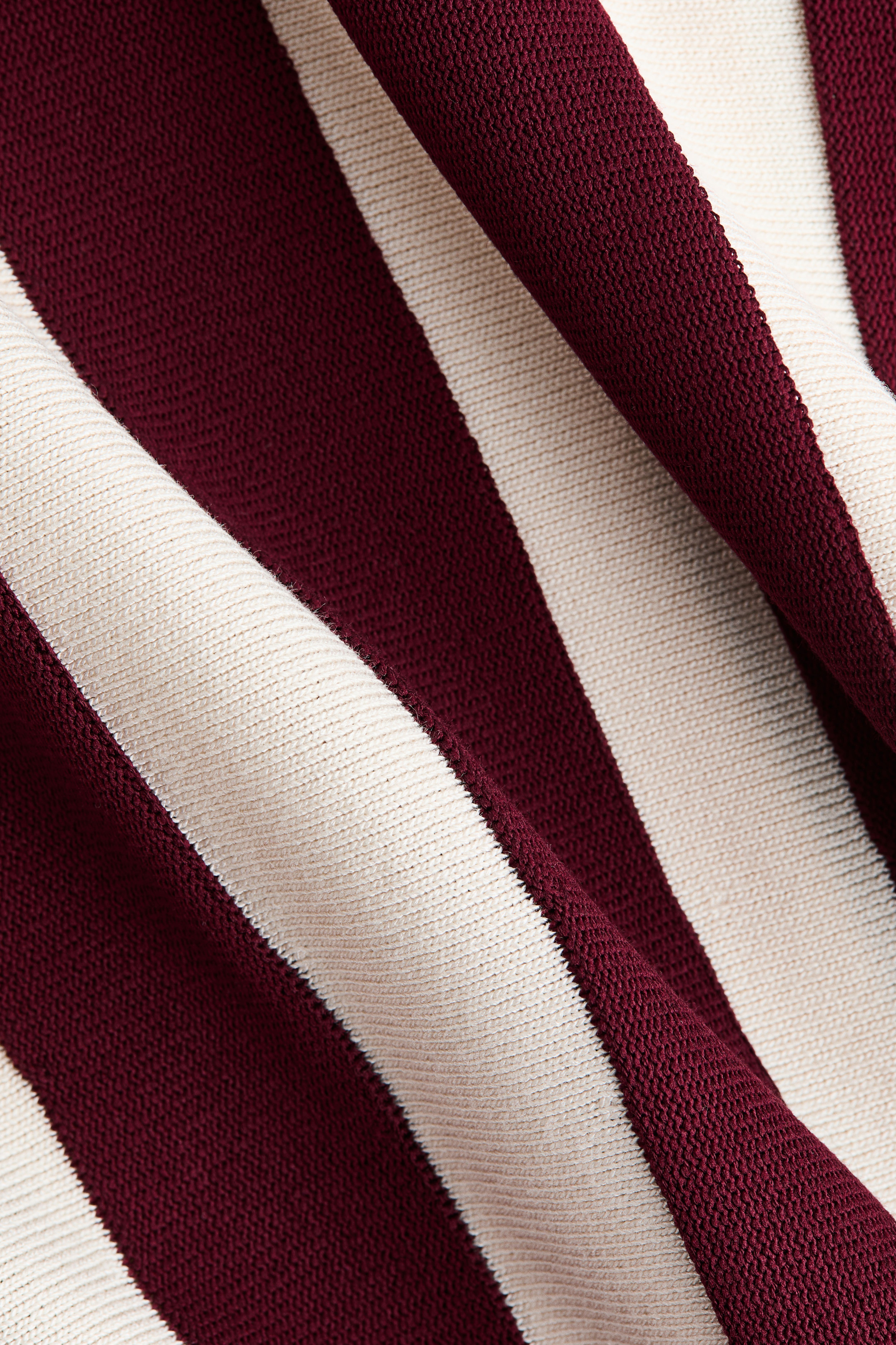 Fine-Knit Boat-Neck Top