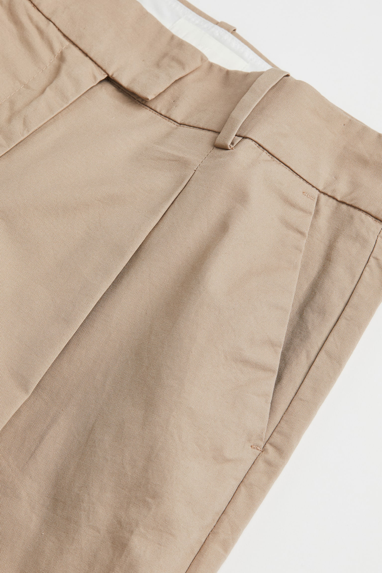 Cotton Twill Chinos - Beige - 2