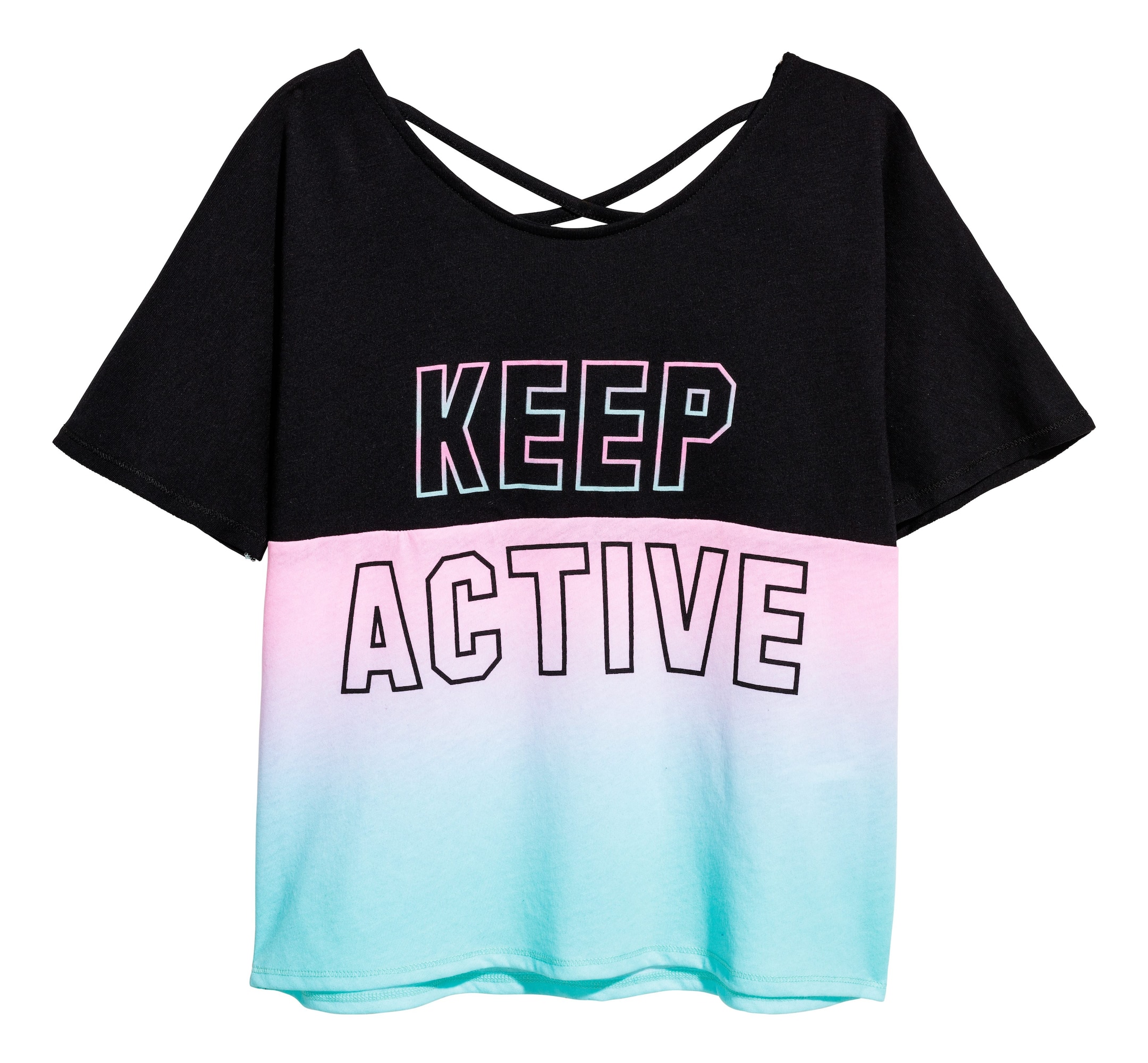 Ver imagem maior: Camisola de desporto - Preto/Blocos de cor - CRIANÇA | H&M PT 1
